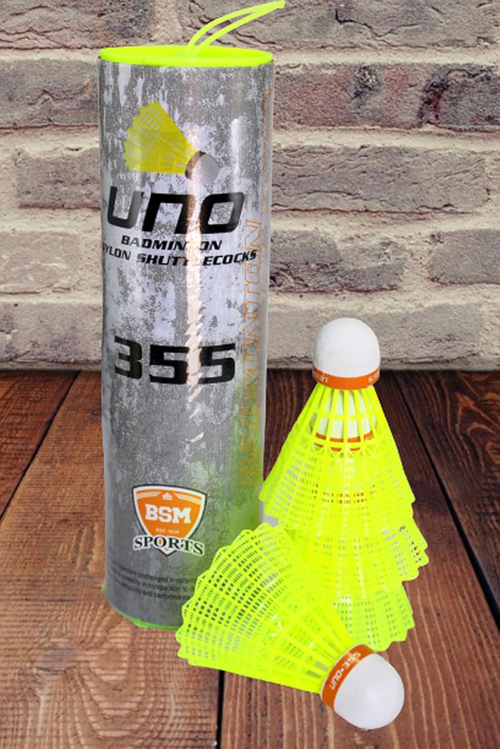 StonKraft UNO Badminton Nylon Shuttlecocks (Pack of 6) | Plastic Shuttle Cock Set | Badminton Shuttlecocks