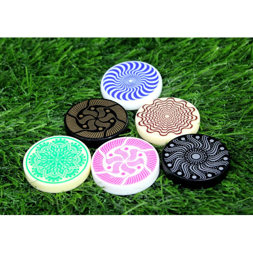 Stonkraft Carrom Board Striker - Standard Size For Carrom Game With Case - Pack Of 2 - 6 Years And Up