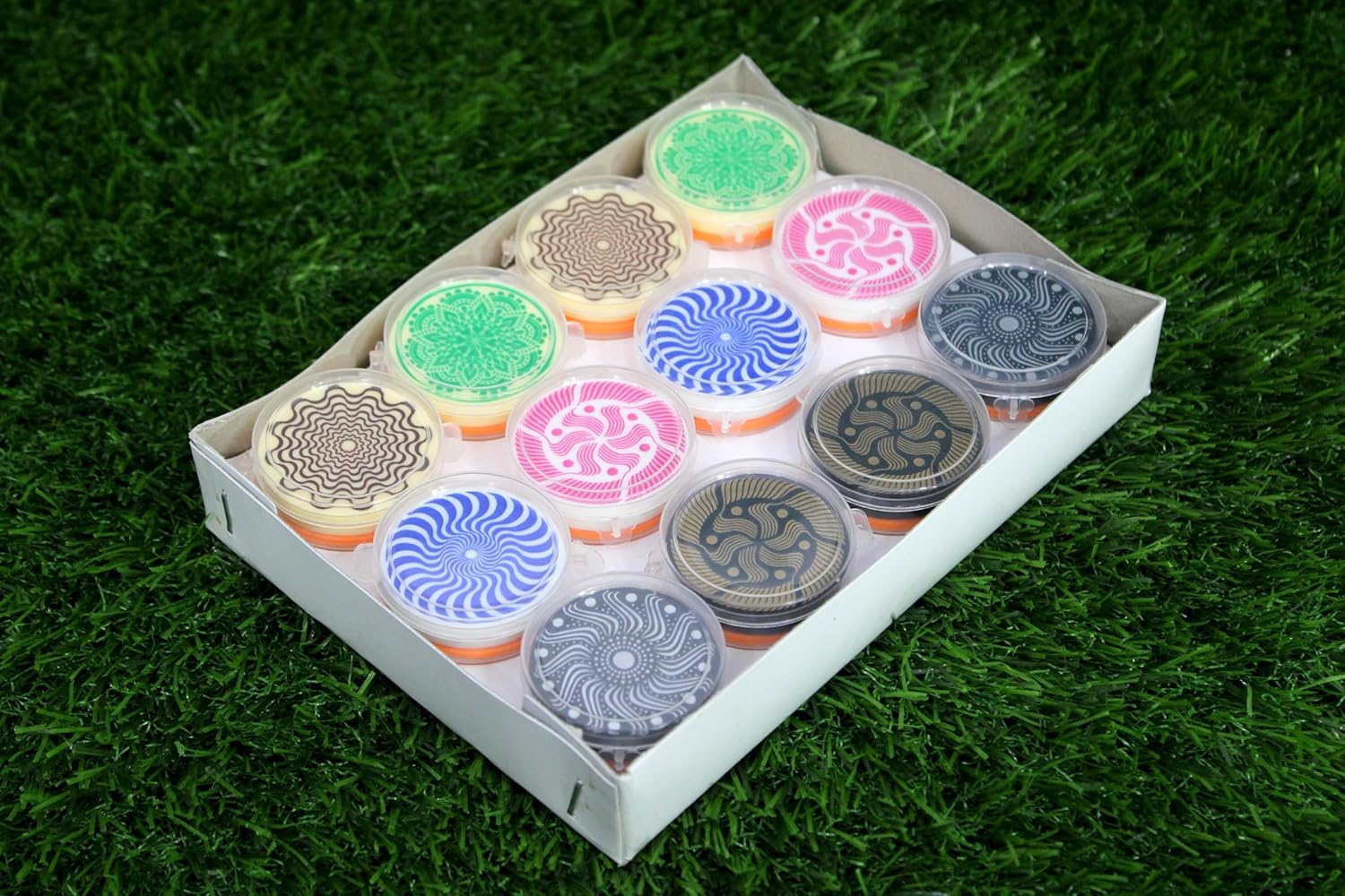 Stonkraft Carrom Board Striker - Standard Size For Carrom Game With Case - Pack Of 2 - 6 Years And Up