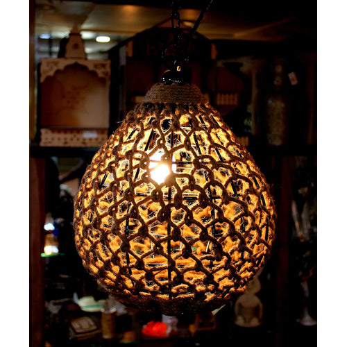 ESPLANADE Metal Pendant Light Hanging Ceiling Lamp with 2+ Feet Metal Chain (13