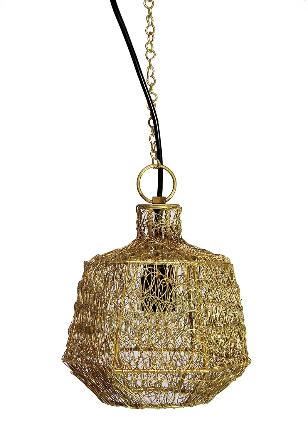 ESPLANADE Metal Pendant Ceiling Light Hanging Ceiling Lamp with 2+ Feet Metal Chain (8.5" Inches)