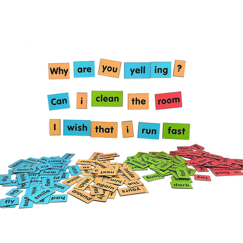 Stonkraft Enhanced Sentence Builder kit | English Language | 190 Magnetic Tiles