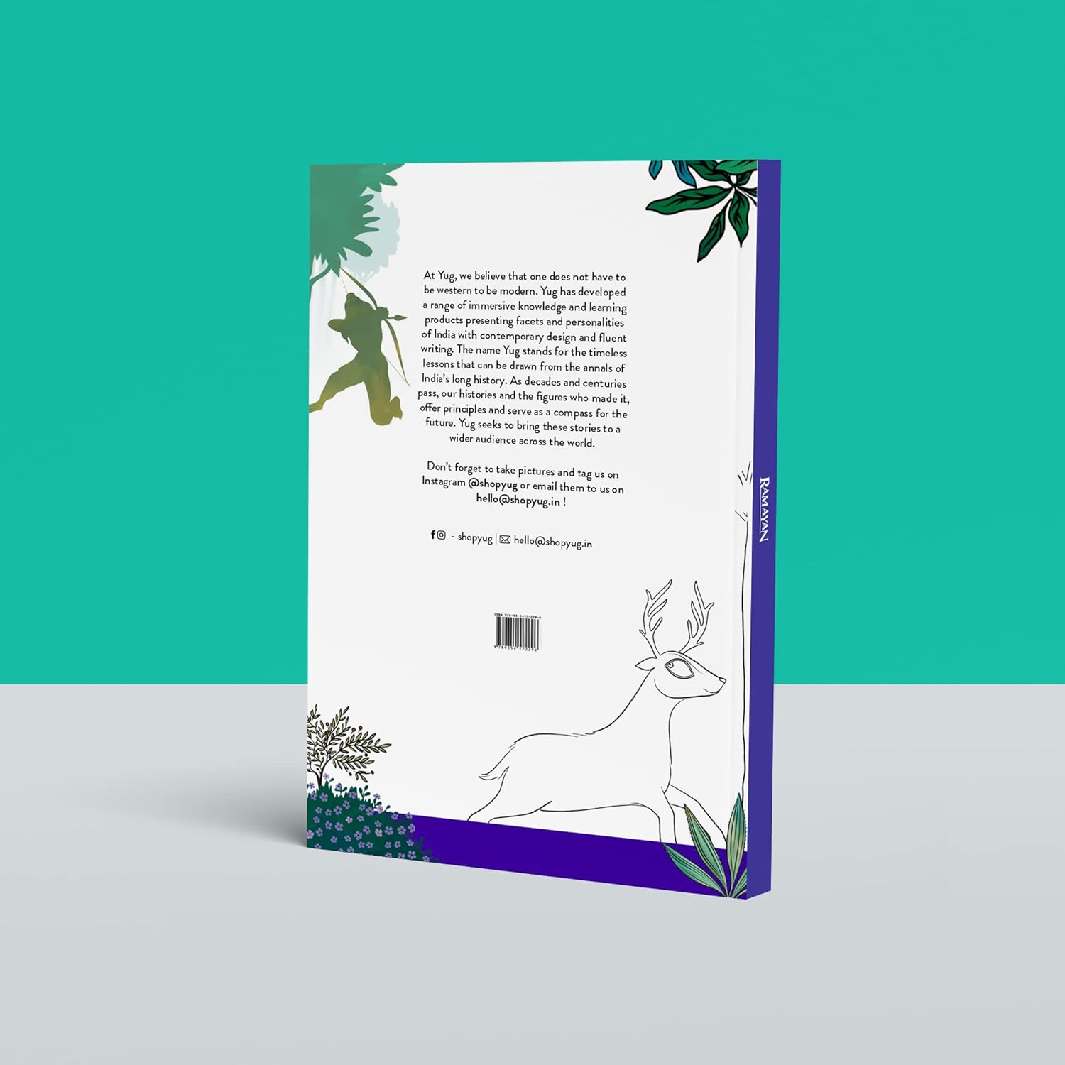 Yug- Illustrated Ramayan & The Great Indian Travelogue Combo Books for Kids- Mythology & Travel Story Book for Kids with Colourful Pictures- Fun Learning Book for 5+ Year Old Children- Bedtime Stories