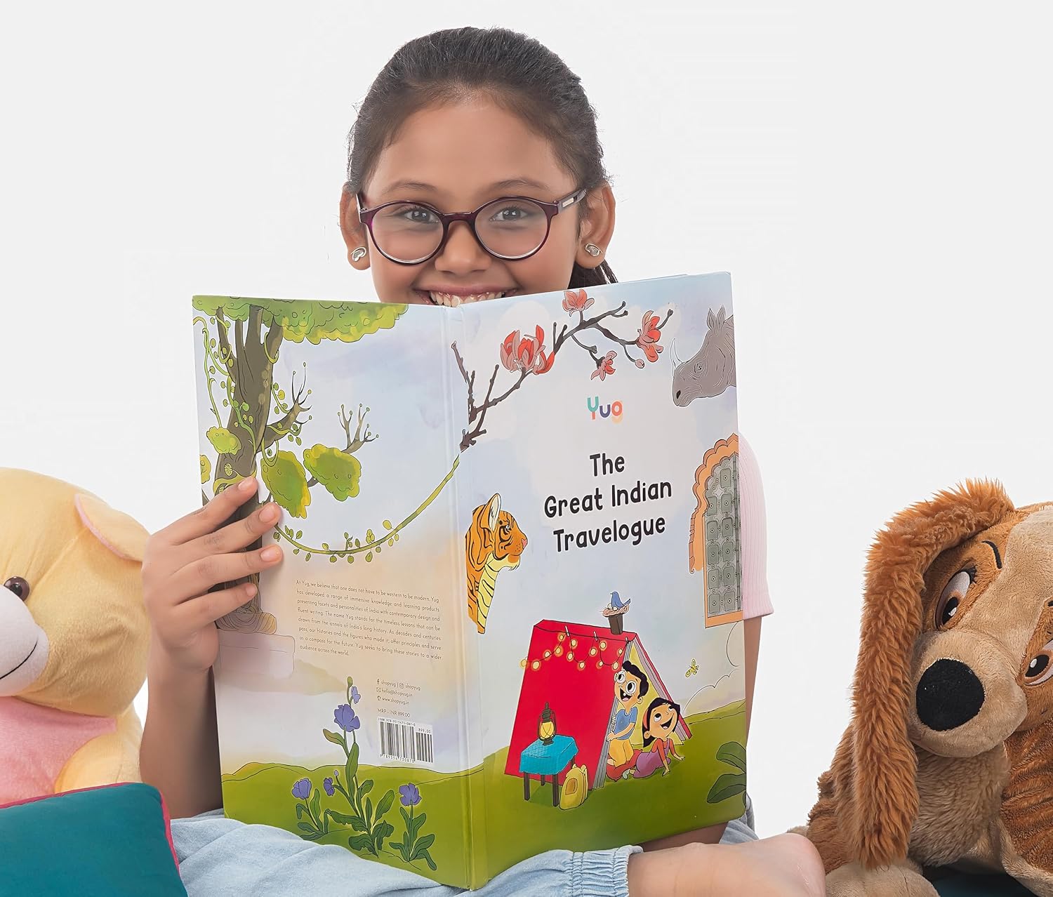 Yug- Illustrated Ramayan & The Great Indian Travelogue Combo Books for Kids- Mythology & Travel Story Book for Kids with Colourful Pictures- Fun Learning Book for 5+ Year Old Children- Bedtime Stories