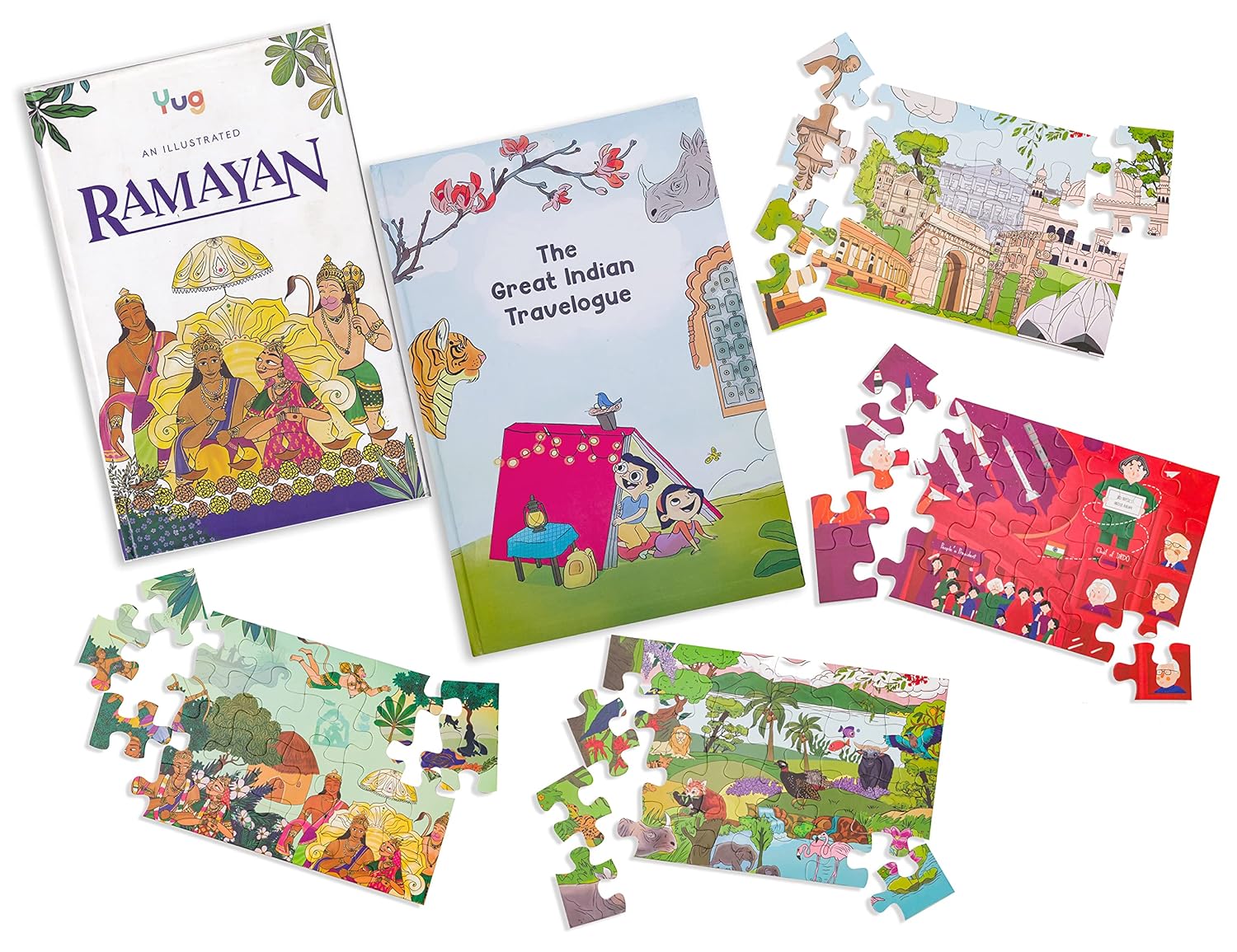 Yug Celebration Bundle - Bestseller Combo & Puzzles of India Combo