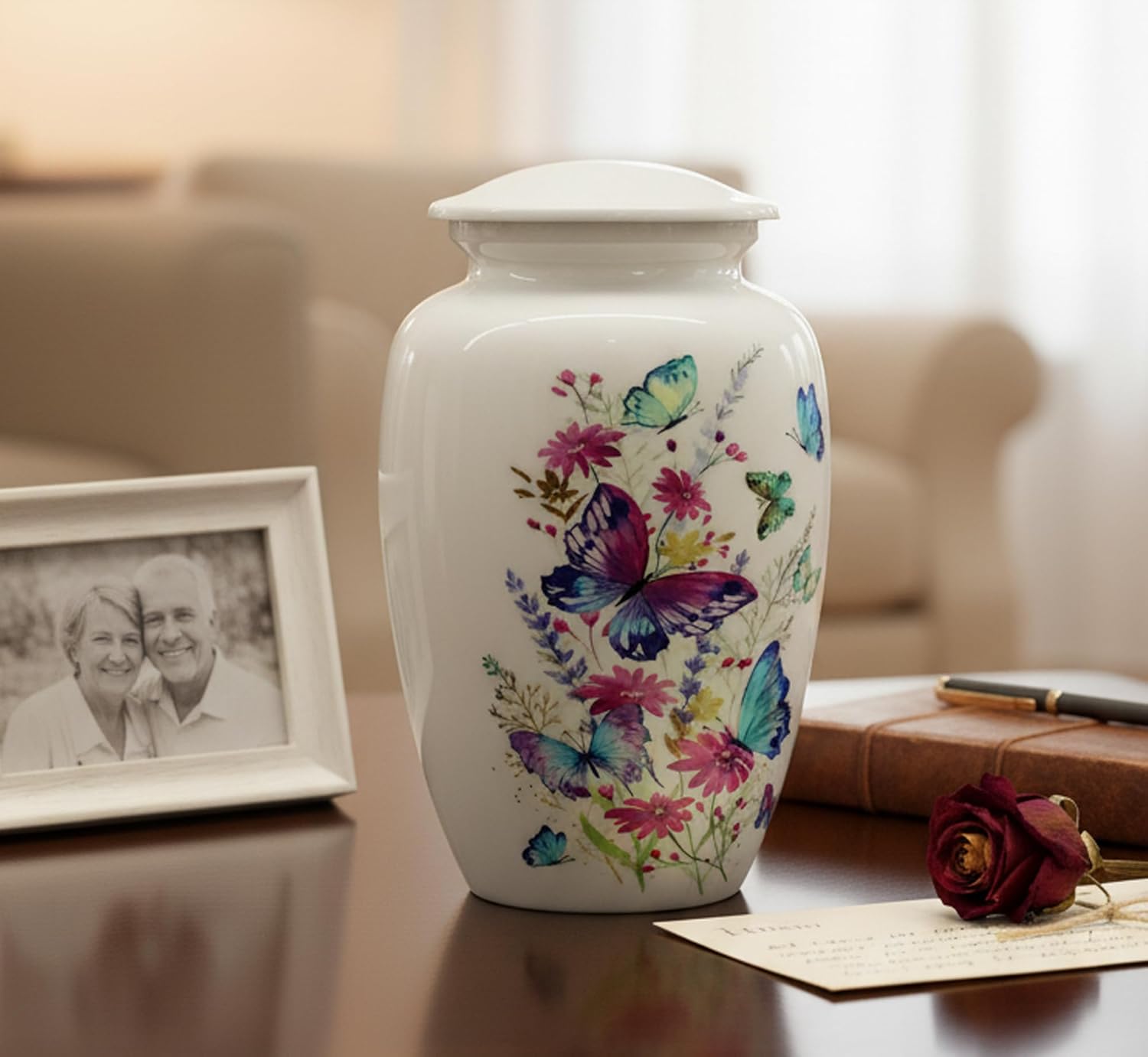 Esplanade Cremation Urn Memorial Container Jar Pot | Cremation Urns | Full Size Standard Urns