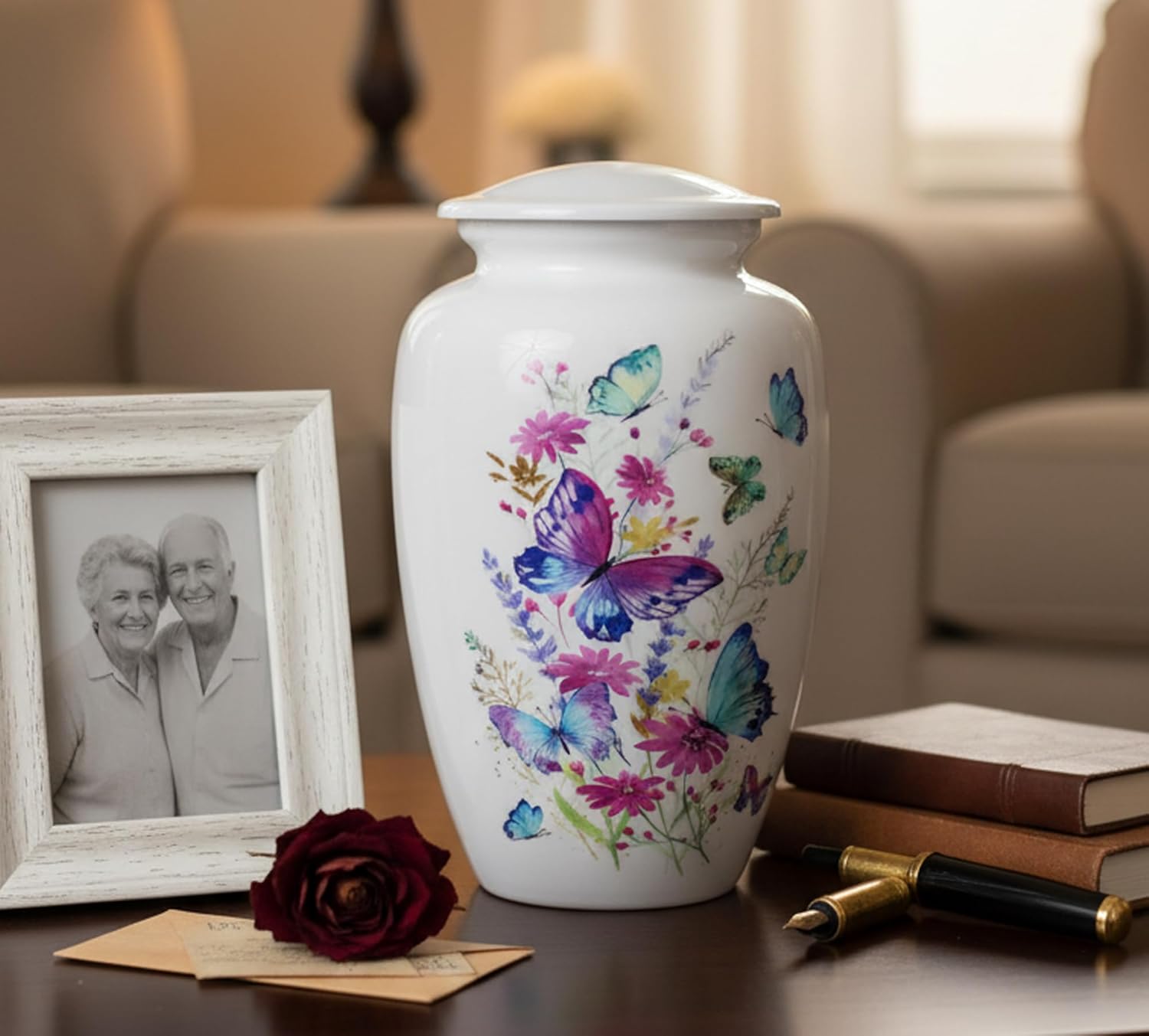 Esplanade Cremation Urn Memorial Container Jar Pot | Cremation Urns | Full Size Standard Urns