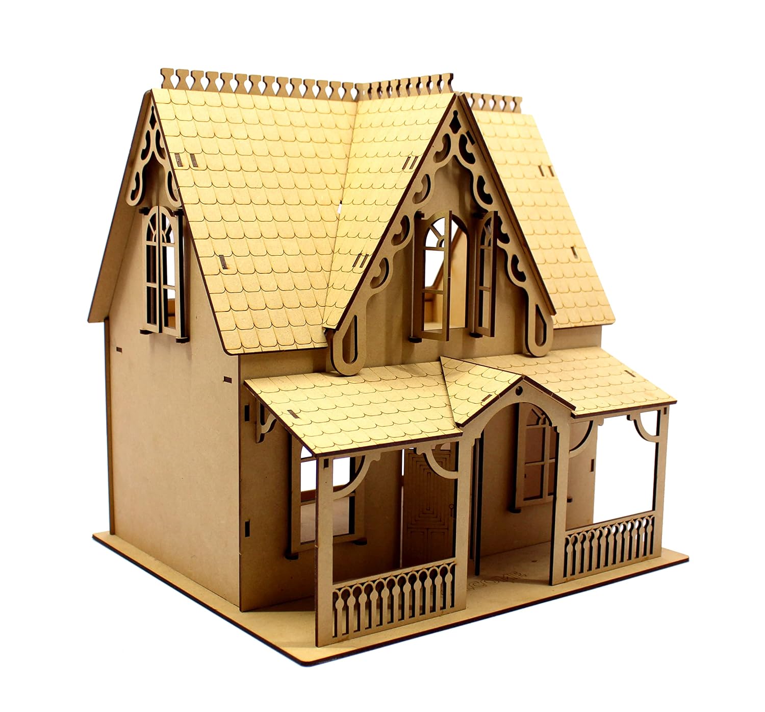 StonKraft Kid 3D Wooden Puzzle Truck - Wooden, DIY Kit, Build Your Own, Construction Toy, Modeling Kit | MDF Toys Truck (Villa Dollhouse)