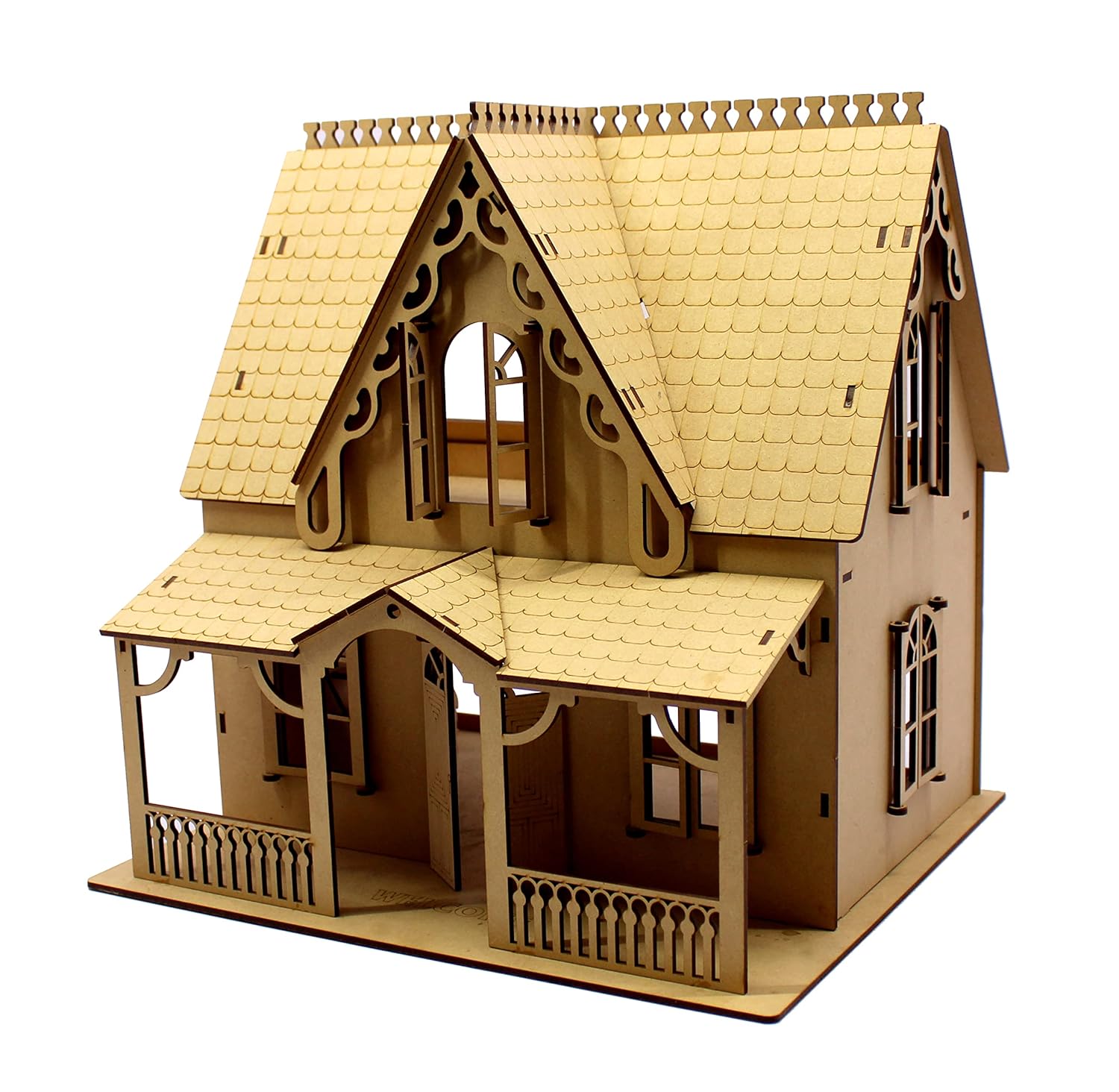 StonKraft Kid 3D Wooden Puzzle Truck - Wooden, DIY Kit, Build Your Own, Construction Toy, Modeling Kit | MDF Toys Truck (Villa Dollhouse)