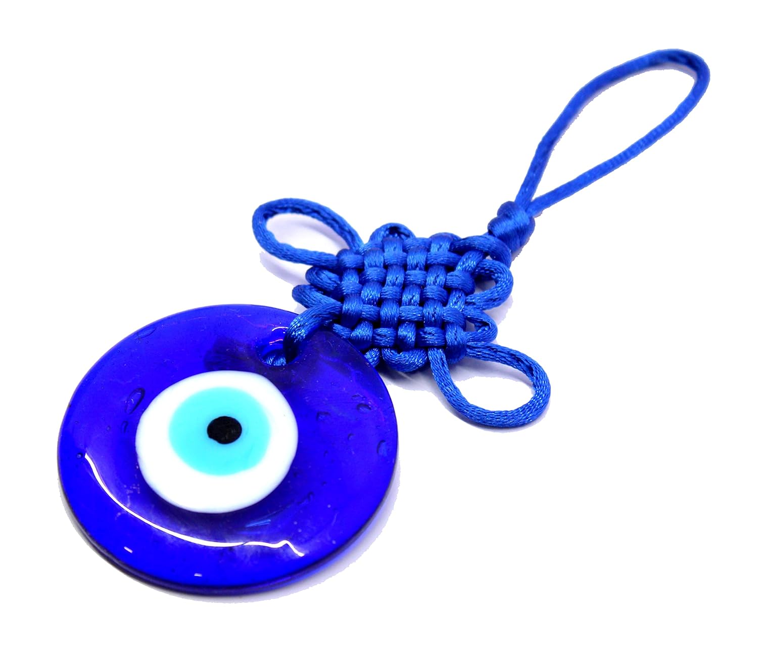 eSplanade Vastu/Feng Shui Evil Eye Car and Door Hanging for Good Luck and Prosperity, Standard (Evil Eye Small for Car)