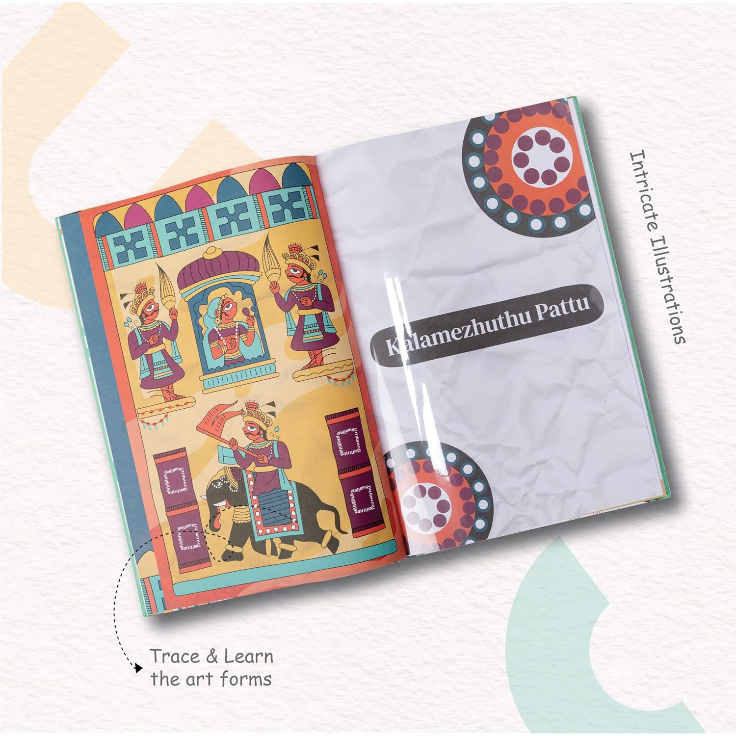 Yug- The Great Indian Travelogue & Art of Ancient India Discovery Combo Books for Kids- Travel and Art & Culture Story Book for Kids with Colourful Pictures- Fun Learning Book for 7+ Year Old Children