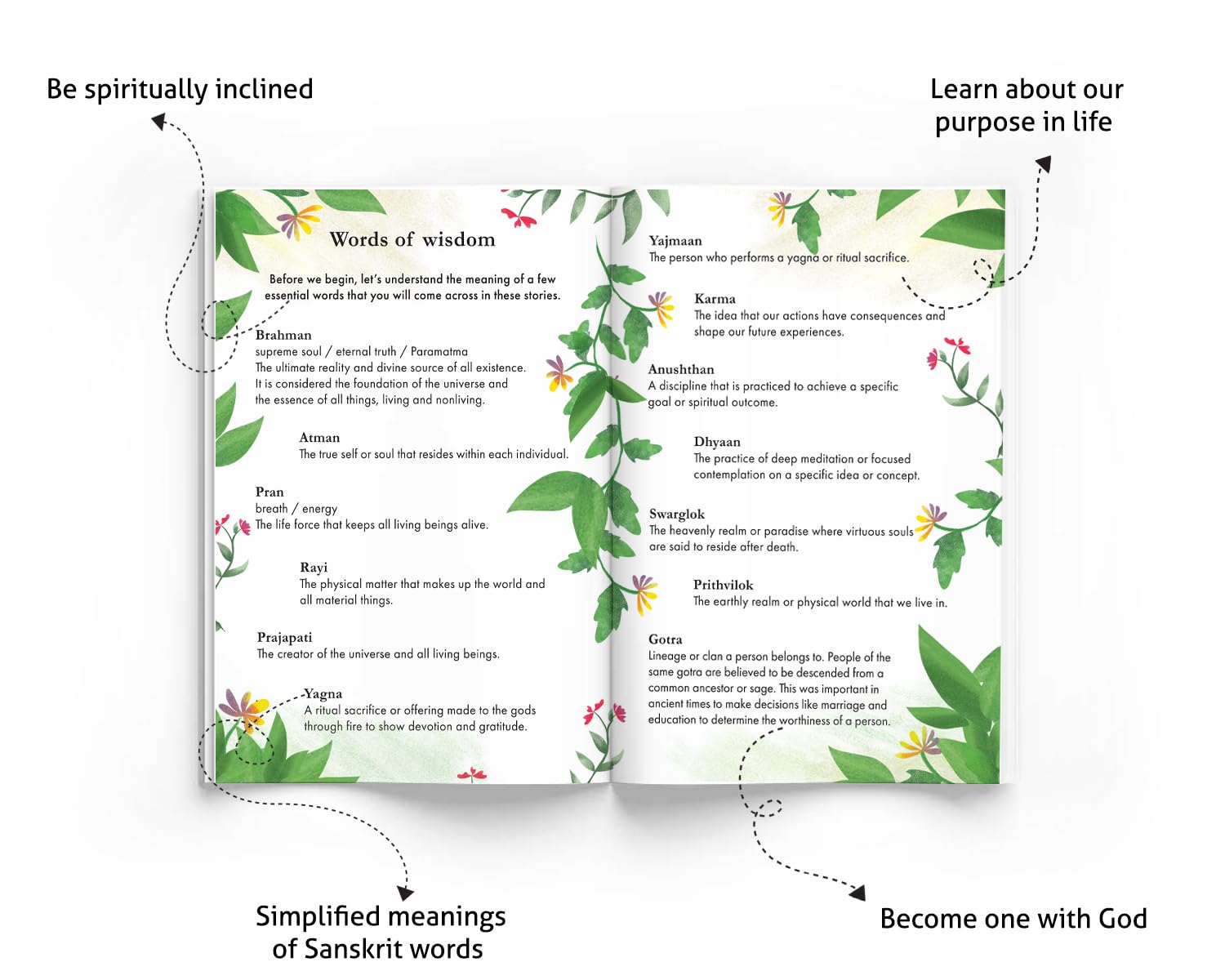 Yug Media - Wisdom of the Upanishads Book for Kids - Illustrated Mythology Book for Kids with Colourful Pictures - Fun Learning Picture Book for 7+ Year Old Children - Bedtime Stories - Hardbound Novelty Book Ð 1 January 2023