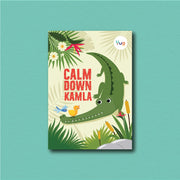 Yug Animal Series: Calm Down Kamla Story Book for Kids About the Calmness - Illustrated Moral Story with Colourful Pictures - Fun Learning Book for 3+ Year Old Children with Colouring Sheet