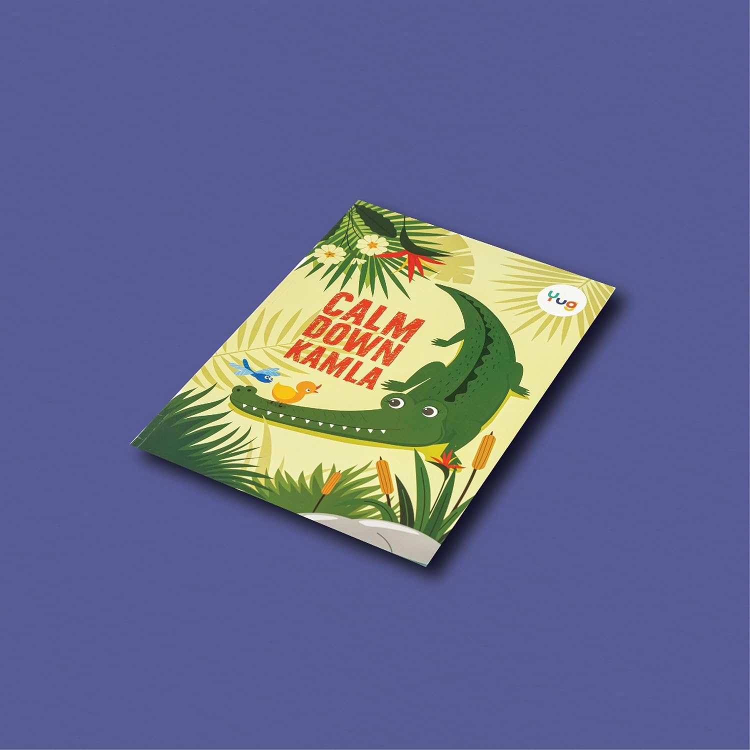 Yug Animal Series: Calm Down Kamla Story Book for Kids About the Calmness - Illustrated Moral Story with Colourful Pictures - Fun Learning Book for 3+ Year Old Children with Colouring Sheet