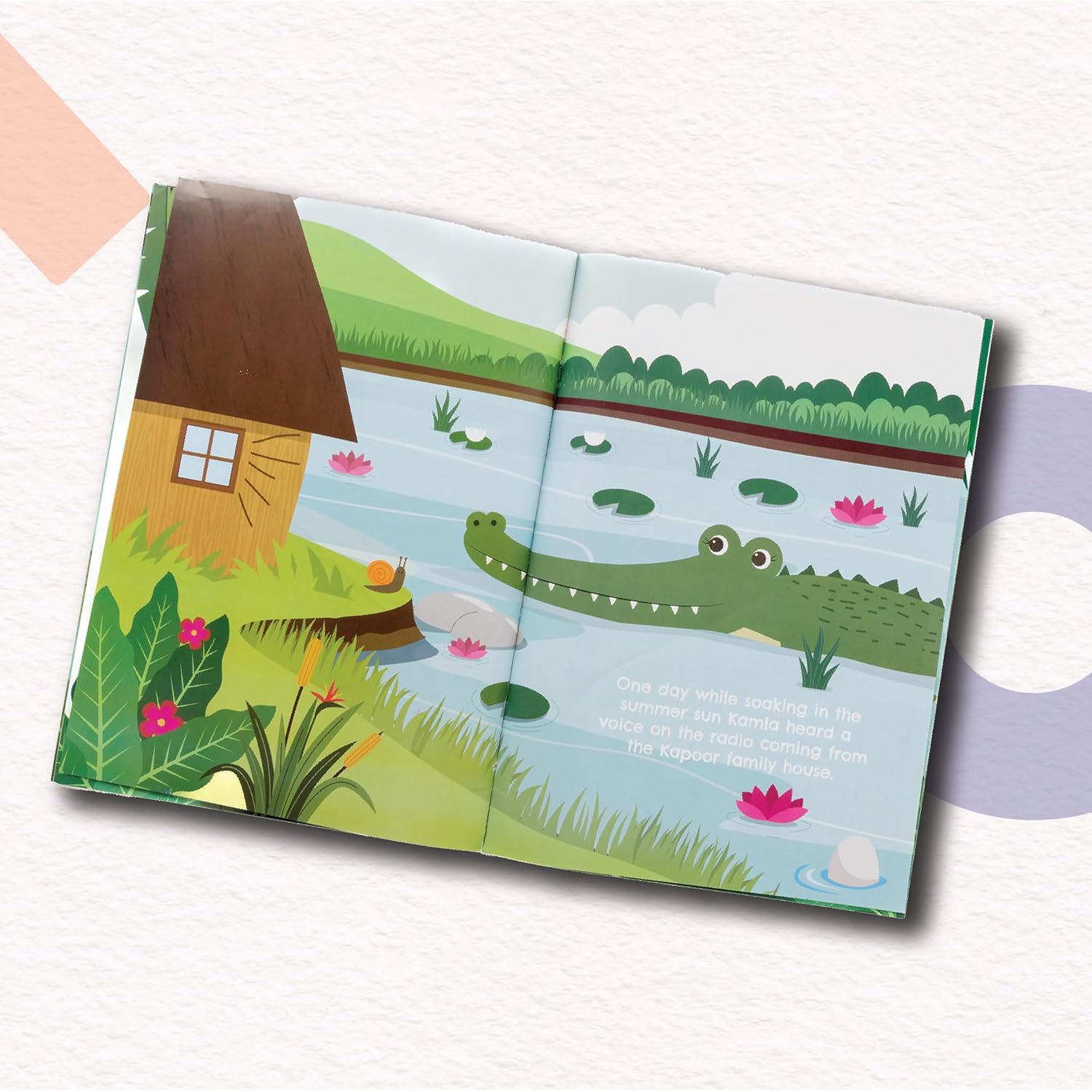 Yug Animal Series: Calm Down Kamla Story Book for Kids About the Calmness - Illustrated Moral Story with Colourful Pictures - Fun Learning Book for 3+ Year Old Children with Colouring Sheet