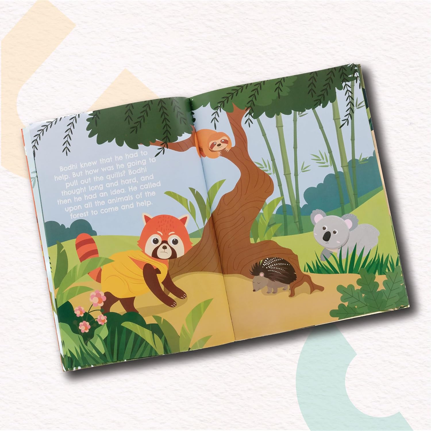 Yug Animal Series: Bodhi The Kind Buddhist Story Book for Kids About the Kindness - Illustrated Moral Story with Colourful Pictures - Fun Learning Book for 3+ Year Old Children with Colouring Sheet
