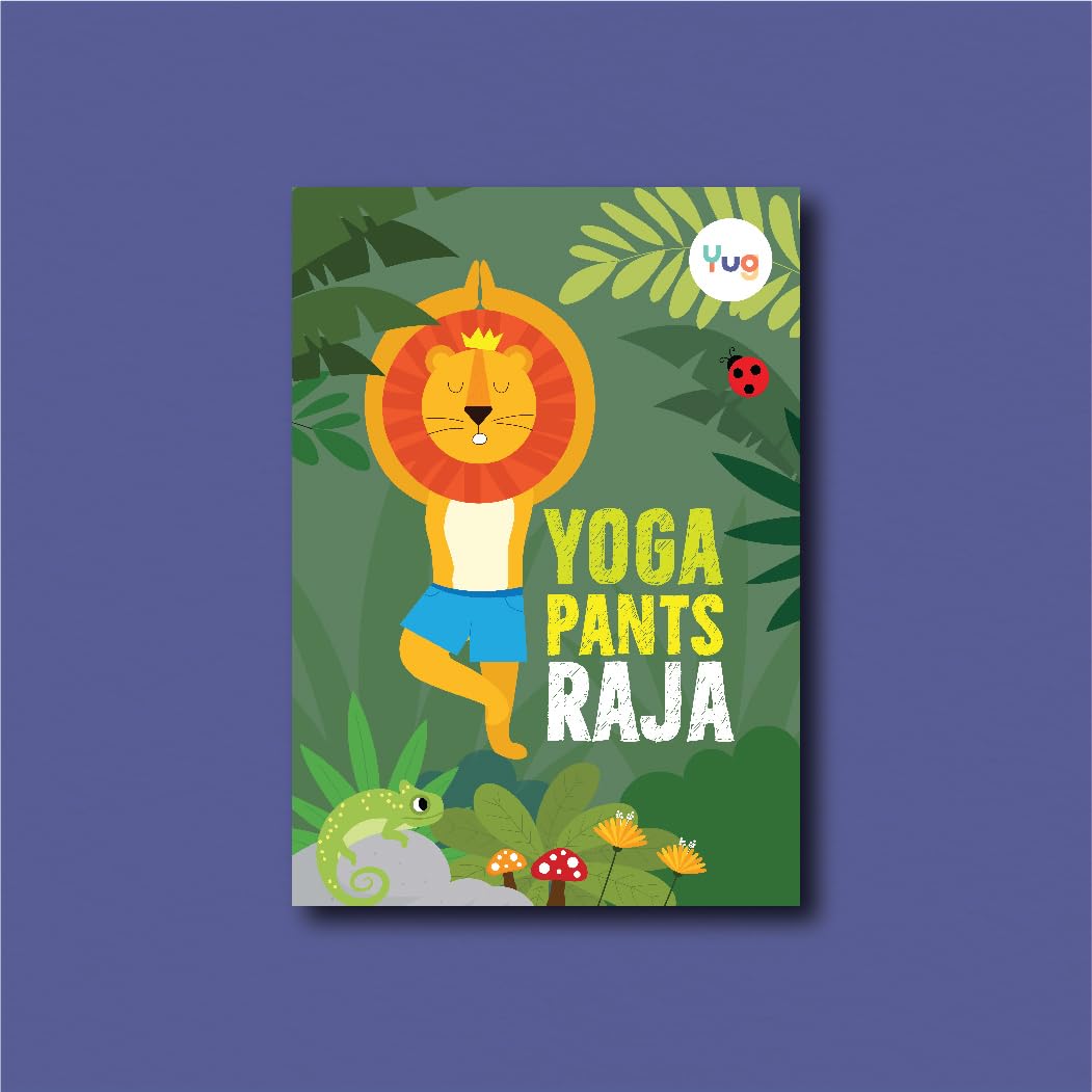 Yug Animal Series: Four Combo Story Books for Kids - Illustrated Animal Moral Stories with Colourful Pictures - Fun Learning Book for 3+ Year Old Children with Colouring Sheet - Bedtime Stories