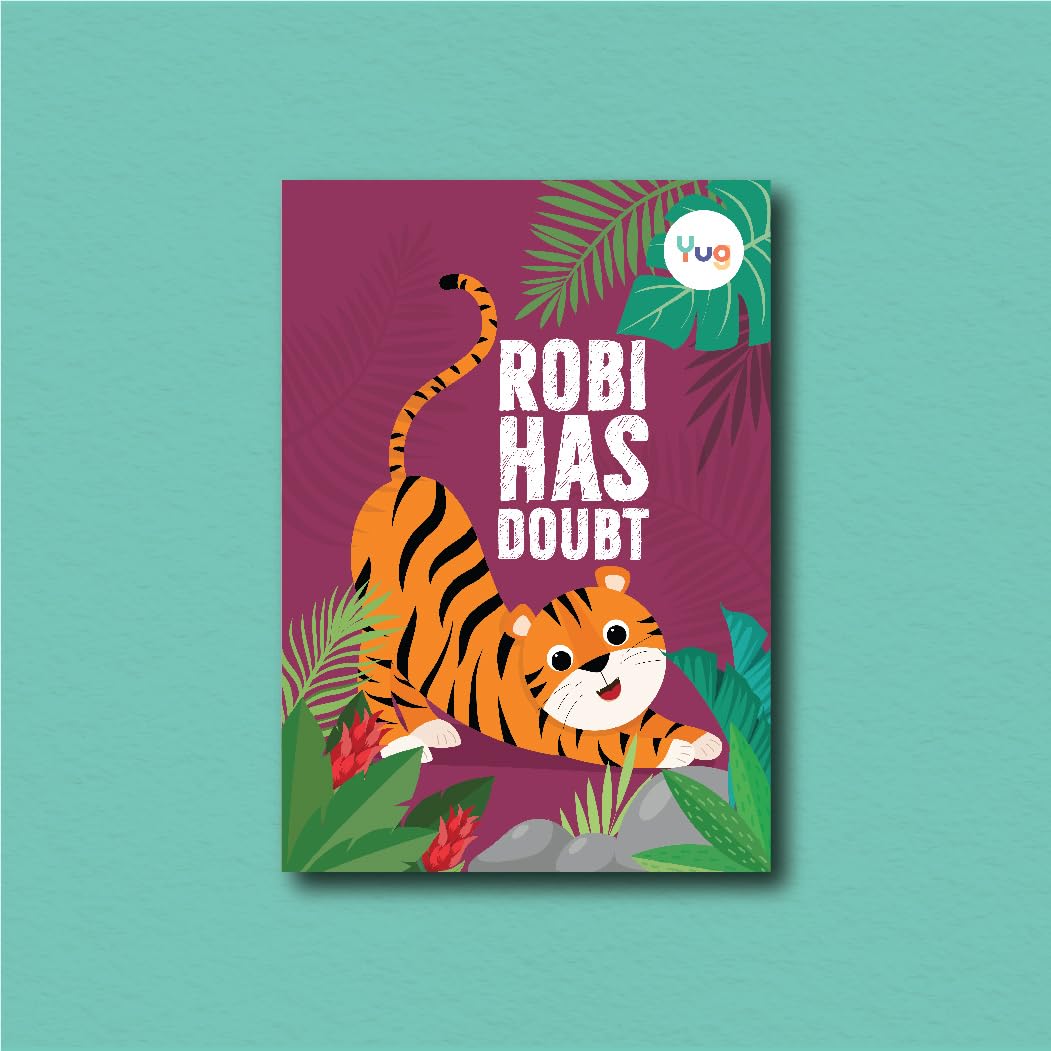 Yug Animal Series: Four Combo Story Books for Kids - Illustrated Animal Moral Stories with Colourful Pictures - Fun Learning Book for 3+ Year Old Children with Colouring Sheet - Bedtime Stories