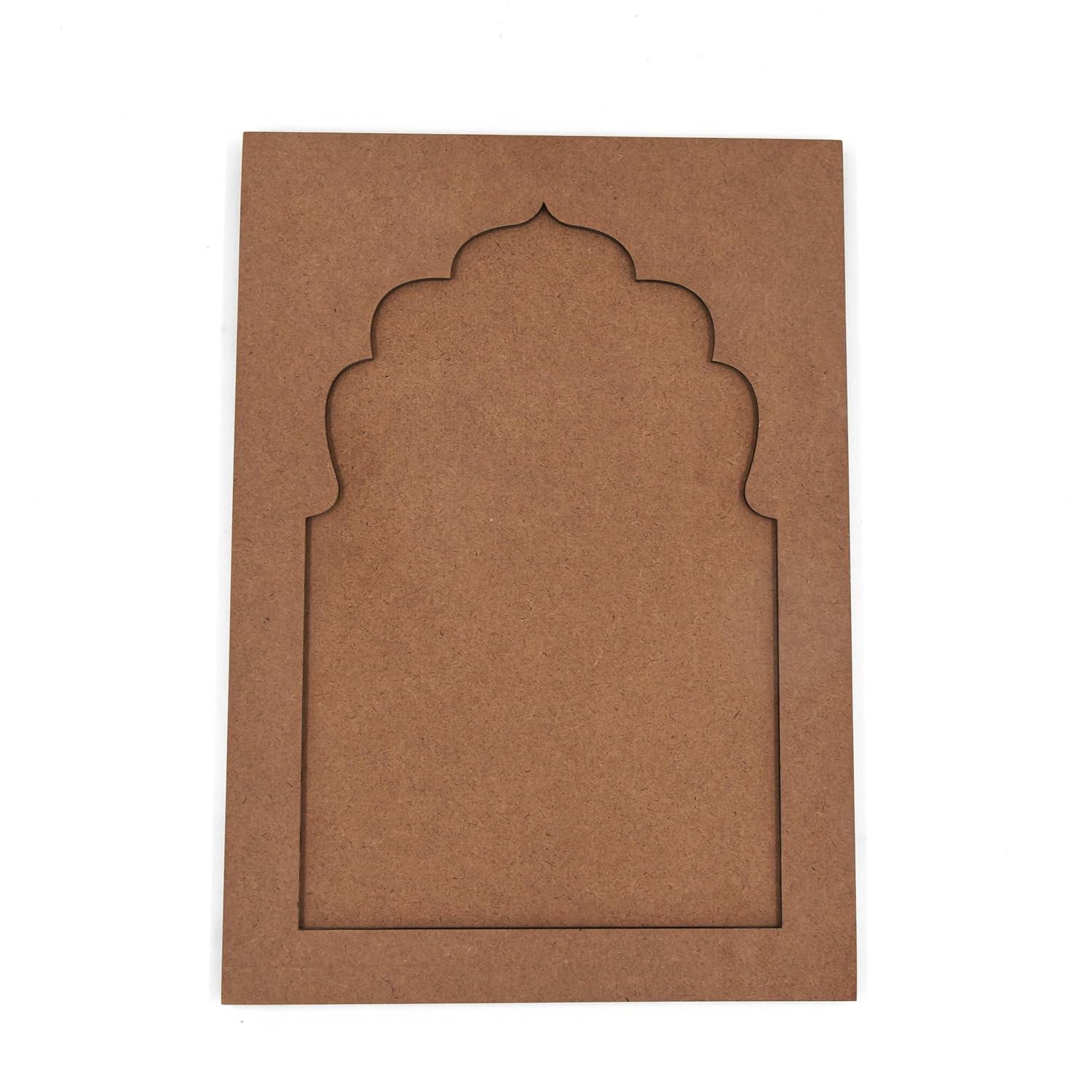 IVEI MDF DIY Jharokha Wall Decor - Set of 2, 10x14 - Paint & Decorate for Crafts & Decoupage - Durable, Easy Assembly with Hanging Hook - (Large - Plain)