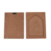 IVEI MDF DIY Jharokha Wall Decor - Set of 2, 8x11 - Paint & Decorate for Crafts & Decoupage - Durable, Easy Assembly with Hanging Hook - for Crafters (Medium - Pre Marked)
