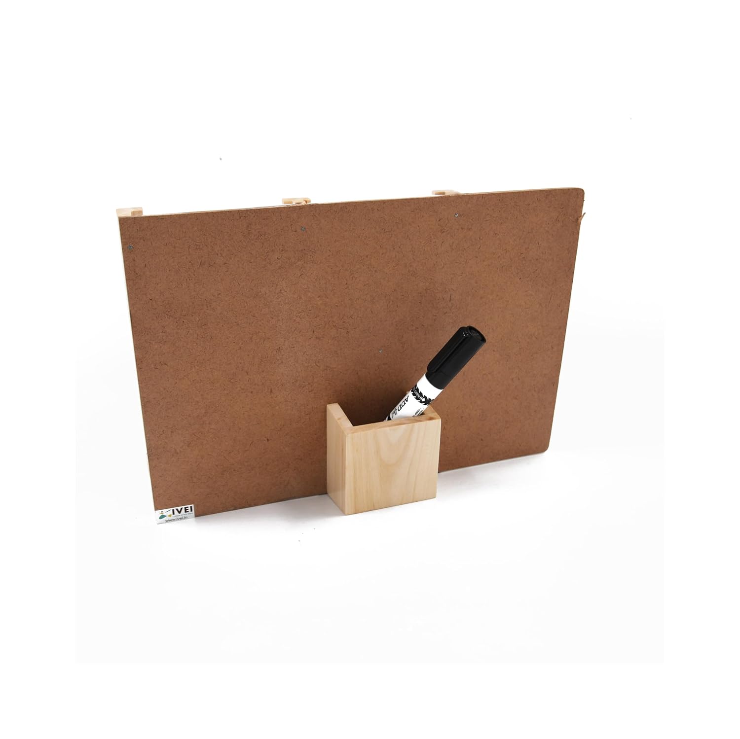 IVEI Premium Desk Organizer with replaceable Calendar, Whiteboard, Pin Board, Photo Frame, and Pen Stand - Multifunctional Workspace Organizer - Elegant Design (Green)