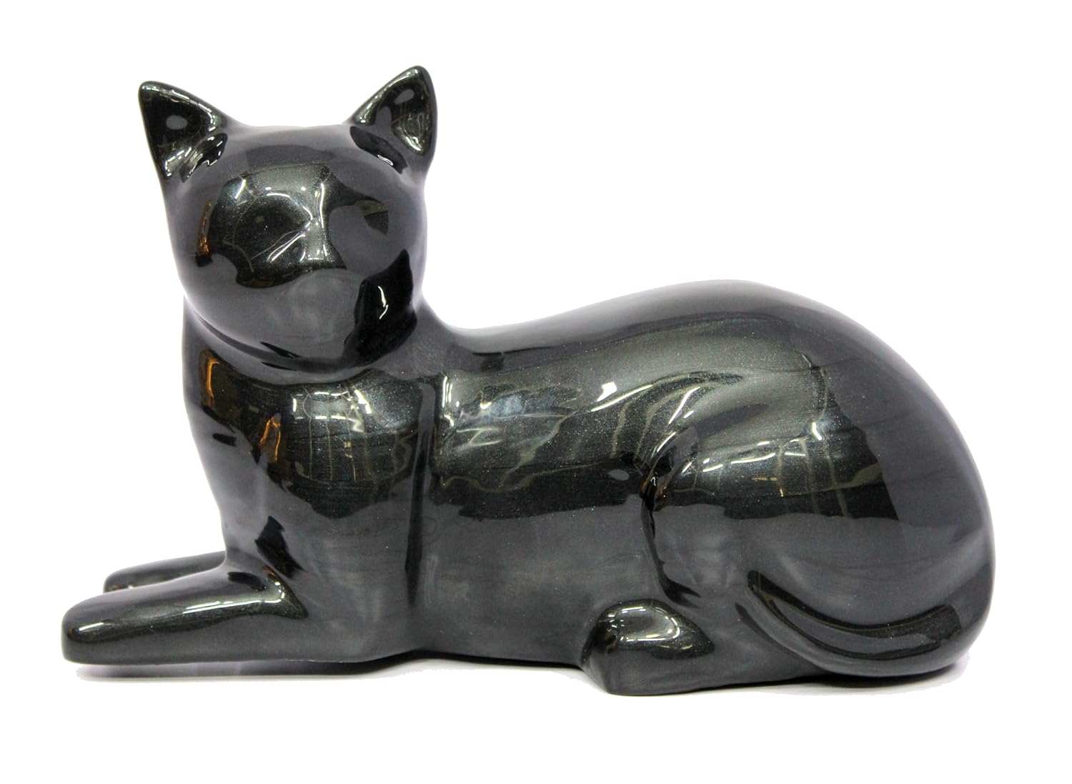 ESPLANADE- Cat Kitten Shape Cremation urn | Memorial Funeral Burial Full-Size urn for Ashes
