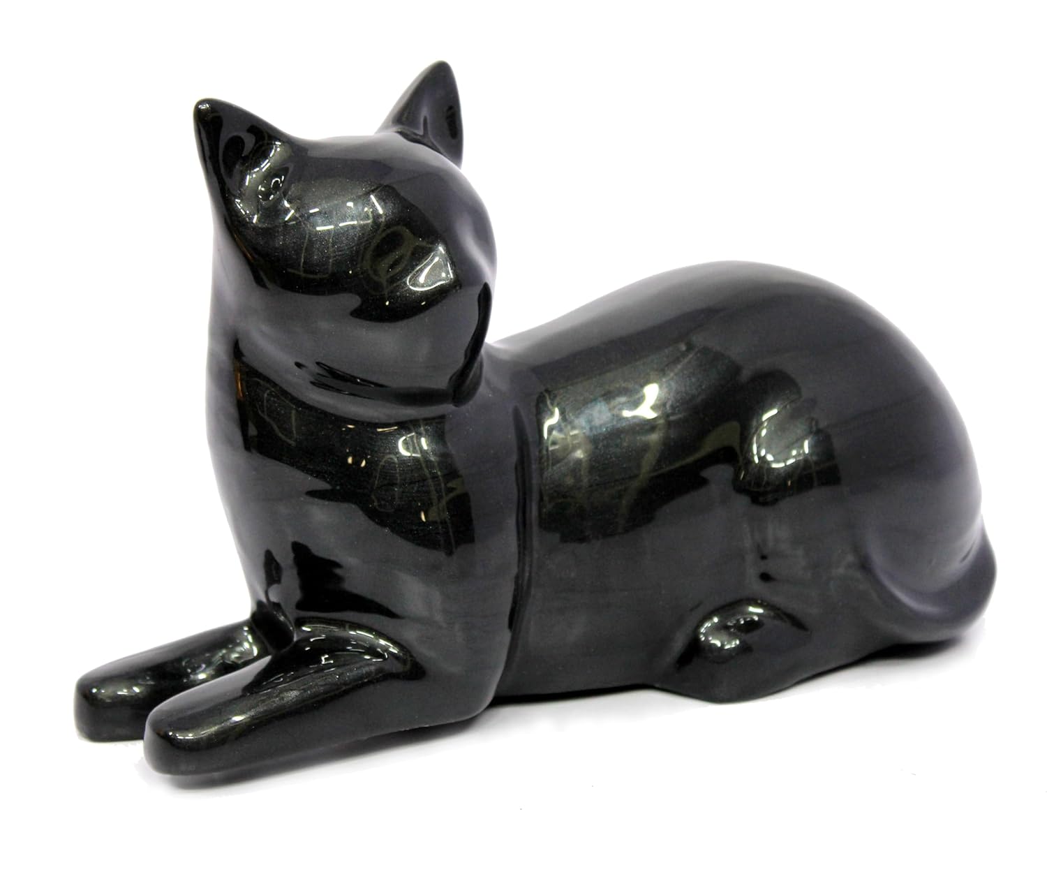 ESPLANADE- Cat Kitten Shape Cremation urn | Memorial Funeral Burial Full-Size urn for Ashes
