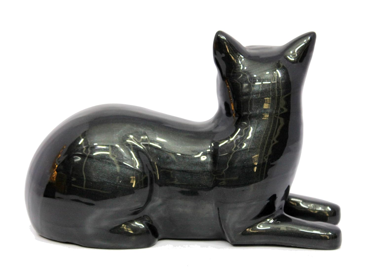 ESPLANADE- Cat Kitten Shape Cremation urn | Memorial Funeral Burial Full-Size urn for Ashes