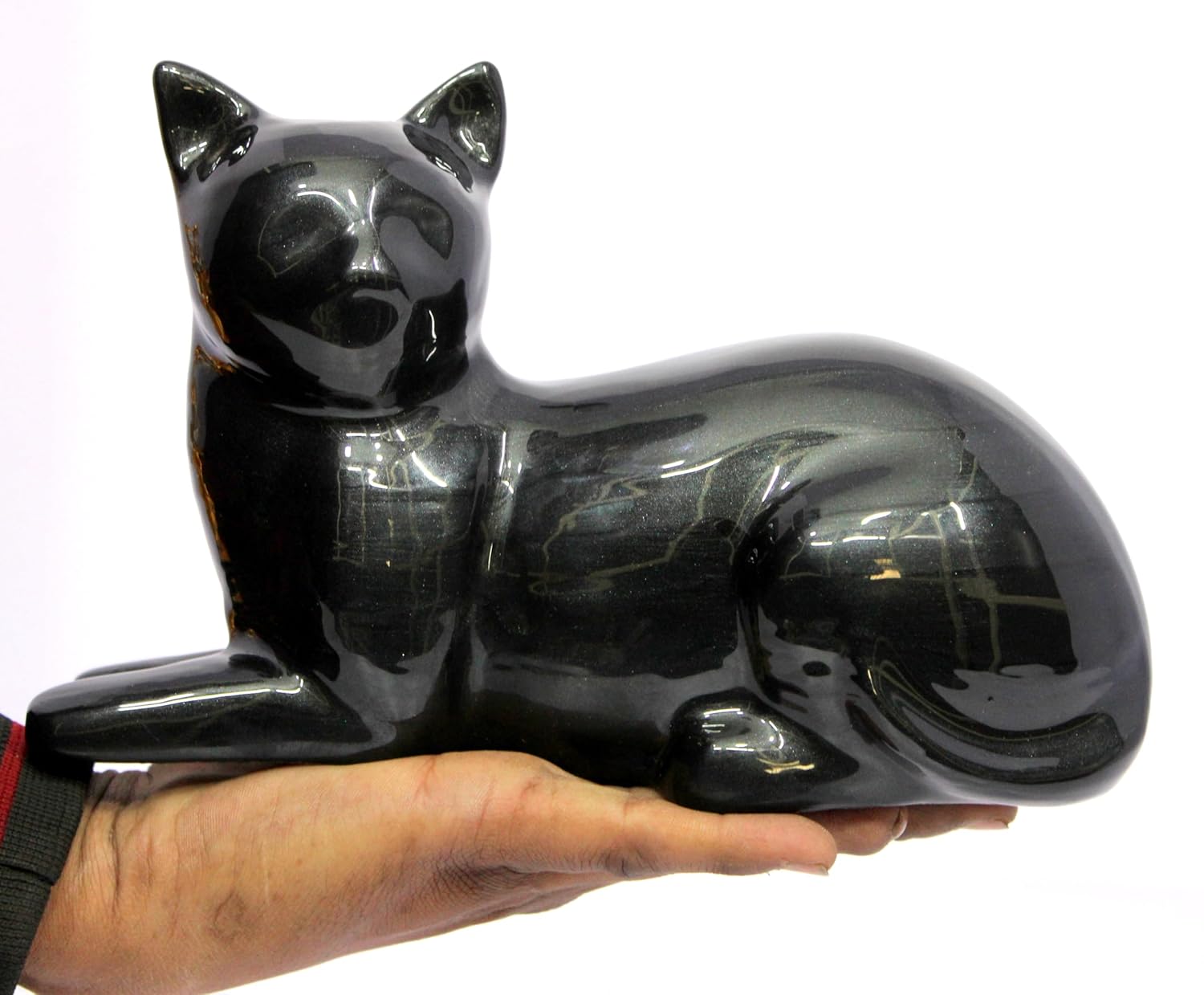 ESPLANADE- Cat Kitten Shape Cremation urn | Memorial Funeral Burial Full-Size urn for Ashes