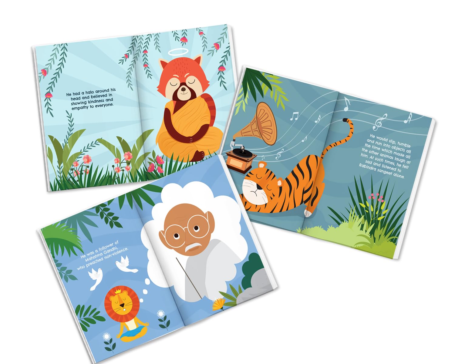 Yug Animal Series: Eight Combo Story Books for Kids - Illustrated Animal Moral Stories with Colourful Pictures - Fun Learning Book for 3+ Year Old Children with Colouring Sheet - Bedtime Stories