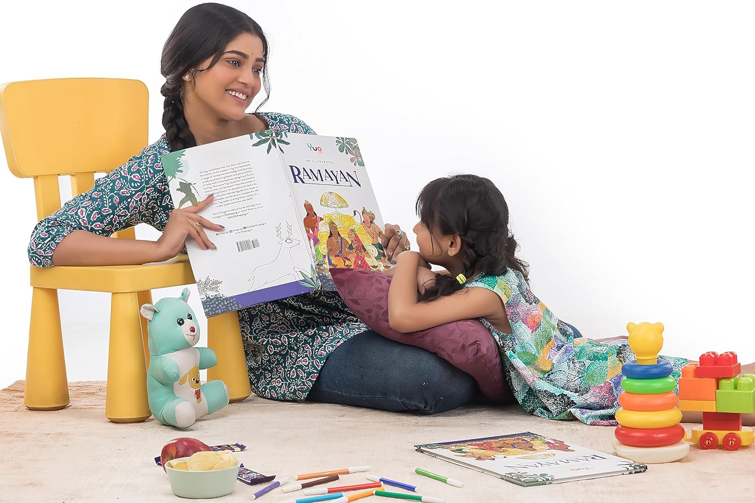 Yug Worship - Four Combo Mythology Books for Kids- Illustrated Story Books for Kids with Colourful Pictures - Fun Learning Book for 3+ Year Old Children - Bedtime Stories includes Activities