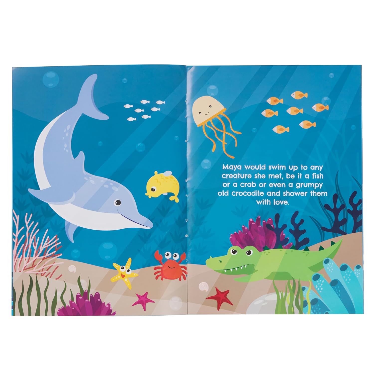 Yug Animal Series: The Maya of Love Story Book for Kids About the Empathy - Illustrated Moral Story with Colourful Pictures - Fun Learning Book for 3+ Year Old Children with Colouring Sheet