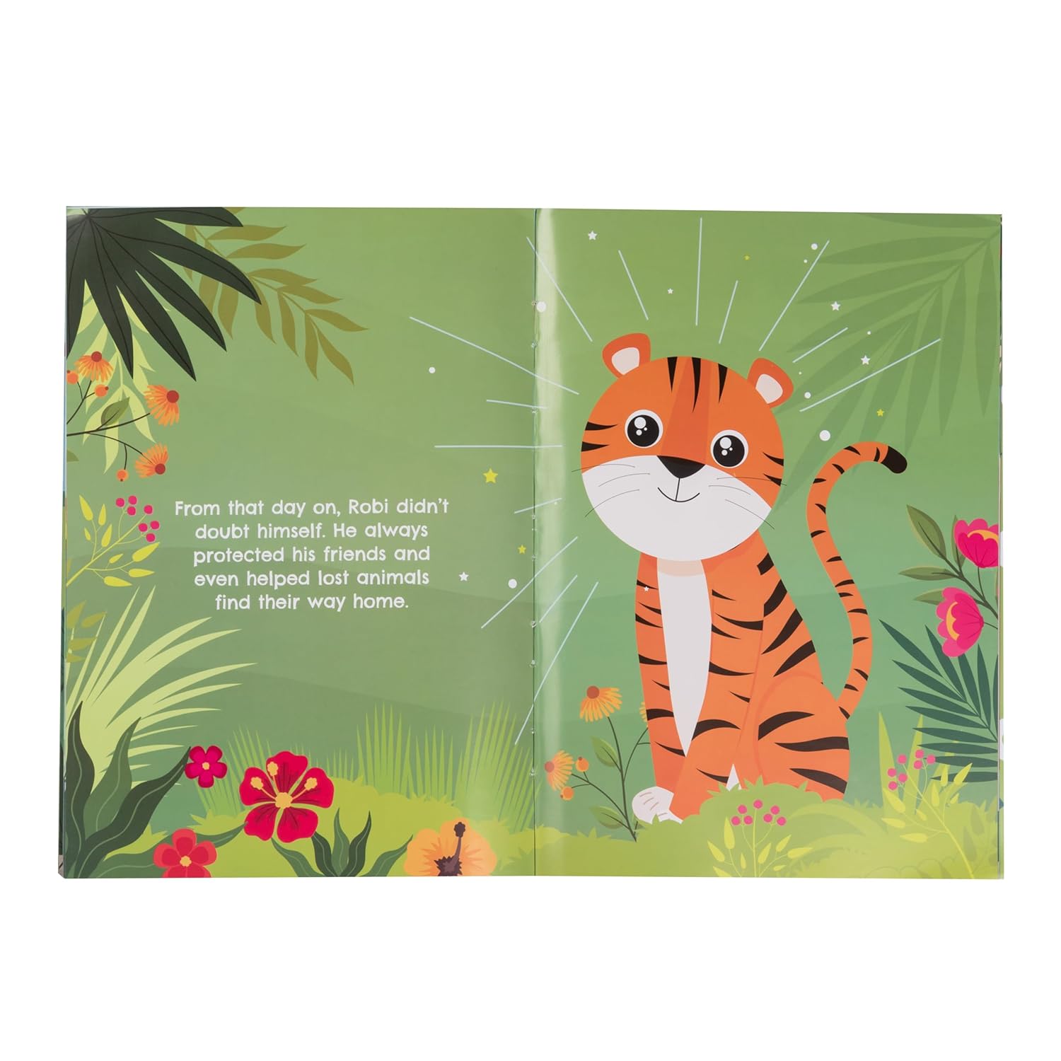 Yug Animal Series: Robi Has Doubt Story Book for Kids About Self-acceptance - Illustrated Moral Story with Colourful Pictures - Fun Learning Book for 3+ Year Old Children with Colouring Sheet