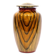 eSplanade Cremation Urn Memorial Human Ashes Container Jar Pot | Burial Funeral Urns | - Yellow - 10 Inches (Full Size)