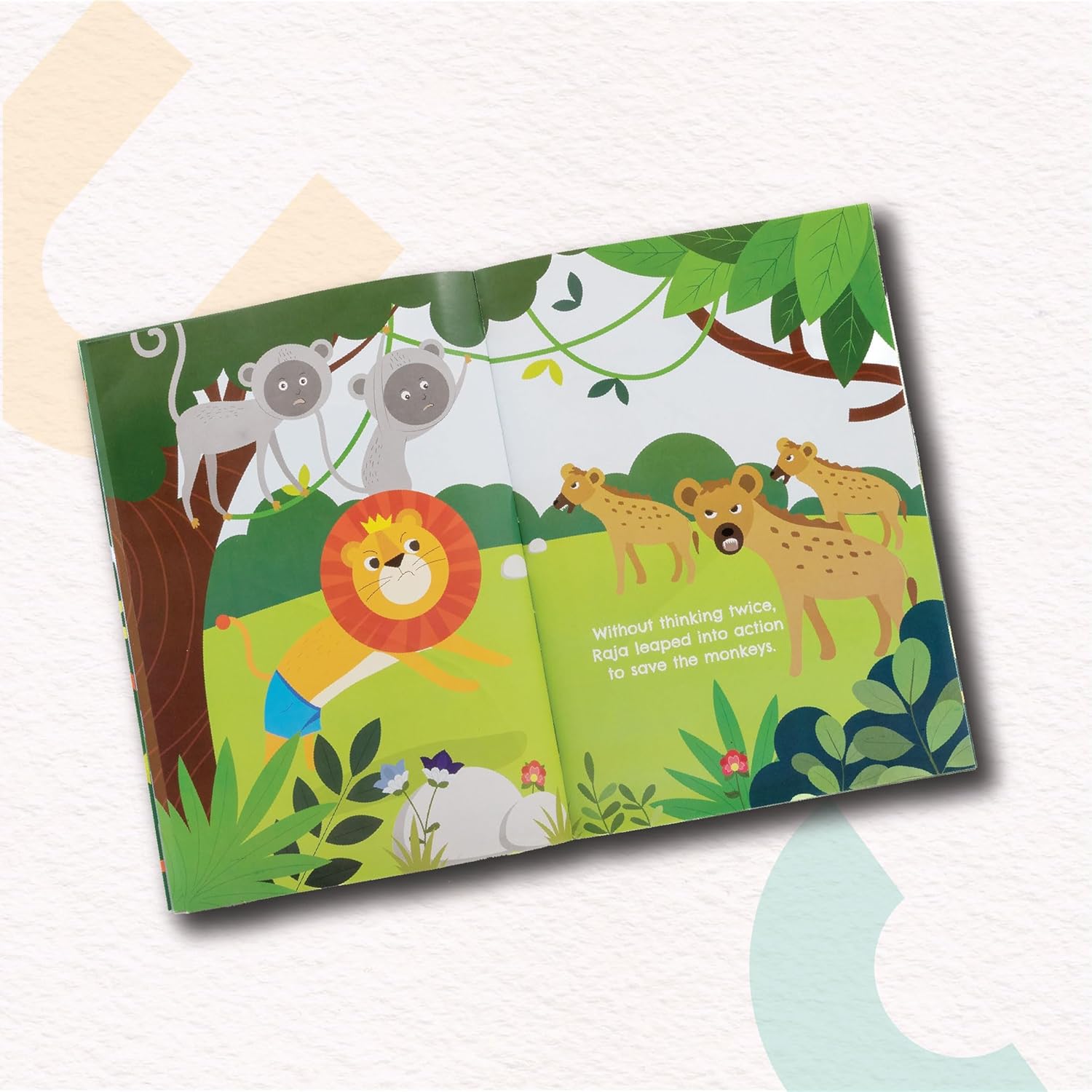 Yug Animal Series: Yoga Pants Raja Story Book for Kids About Embrace Your Imperfection- Illustrated Moral Story with Colourful Pictures- Fun Learning Book for 3+ Year Old Children with Colouring Sheet