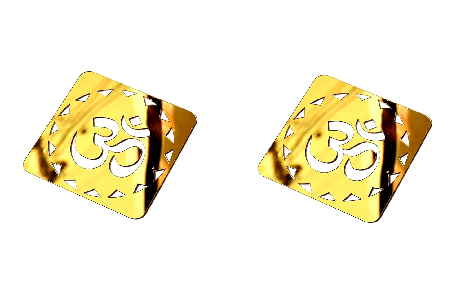 ESPLANADE Acrylic Wall Hanging - Home Decoration Items for Living Room, Wall Decor Items, Adhesive Aum Design Decor for Home and Office - 6in