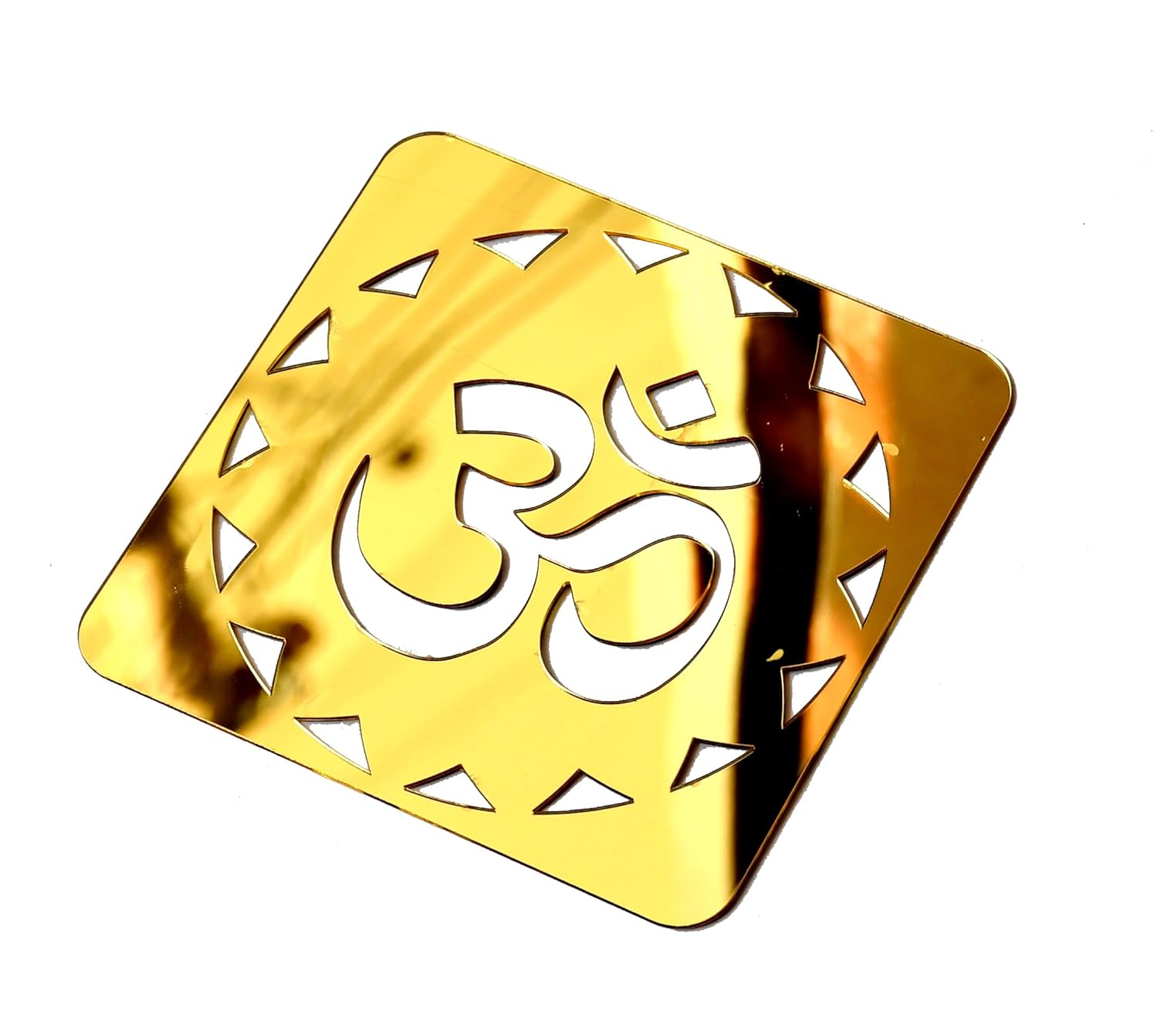 ESPLANADE Acrylic Wall Hanging - Home Decoration Items for Living Room, Wall Decor Items, Adhesive Aum Design Decor for Home and Office - 6in