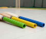 StonKraft Cricket Bat Handle Grips – Rubber, 3 Piece Multicolour Assorted Cricket Grips for Enhanced Performance With Better Shock Absorption, Bat Sleeves