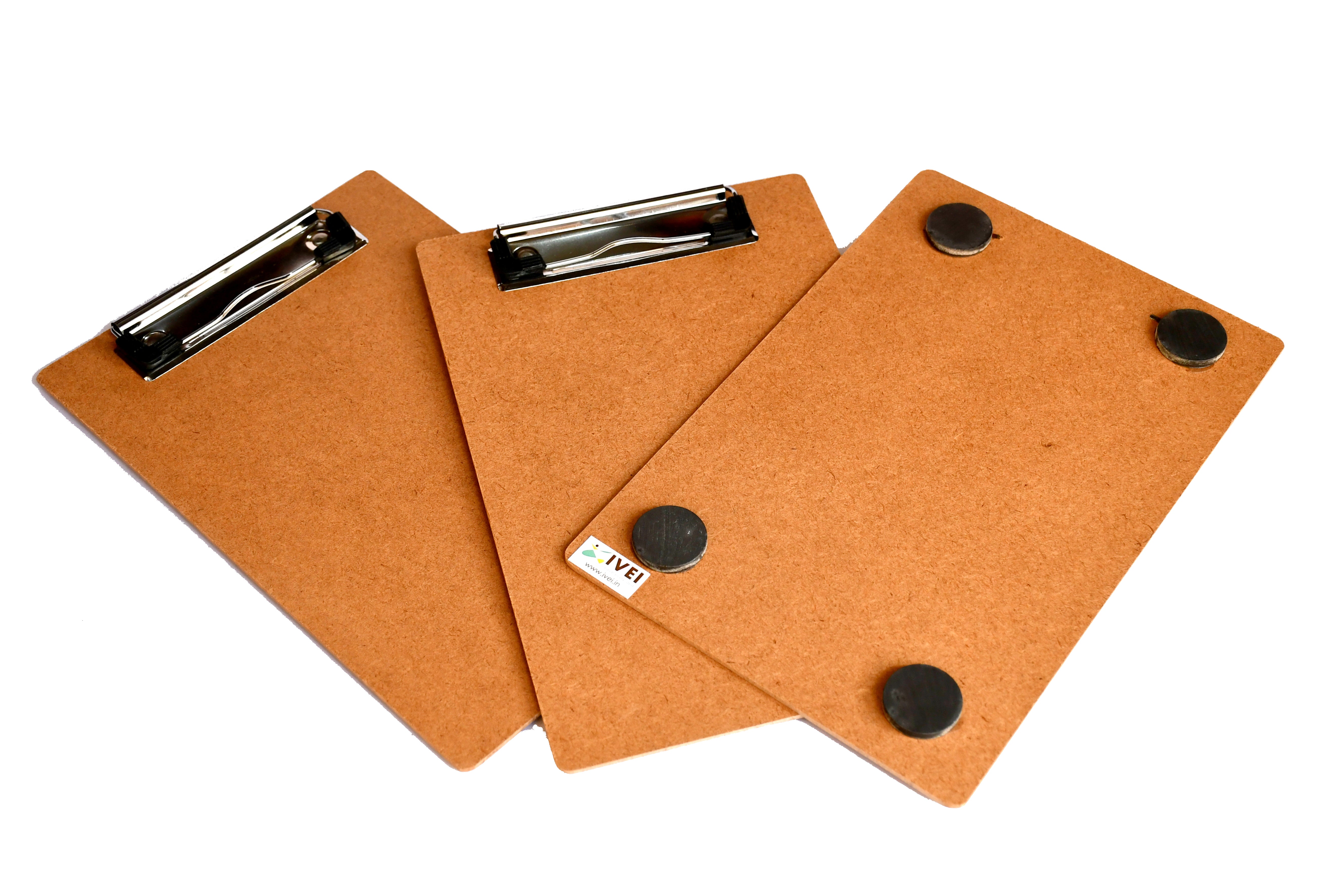IVEI Magnetic Clipboard A5 Size - Pack of 3