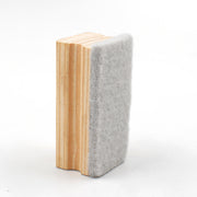 IVEI Wooden Mini Dusters for Blackboards and Whiteboards | Set of 3 | Marker and Chalk Eraser for Classroom, School, Home and Office use | Teaching Tools for Teachers and Students (3)