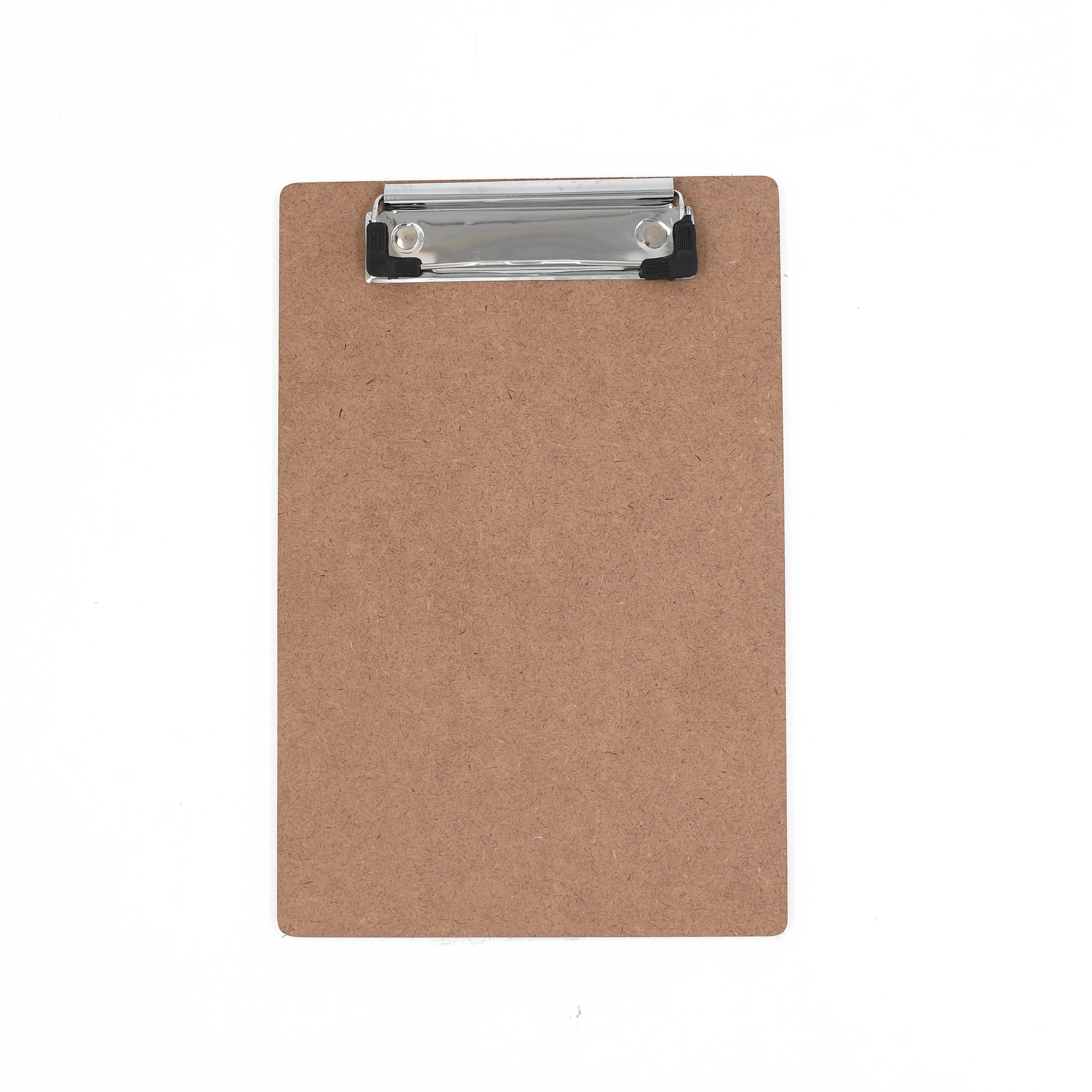 IVEI Clip Pad Writing Boards | Examination Board, Drawing Pad & Note-Taking Board | MDF A5 Plain - Set of 3 | School, Office and Home use (Plain Set 3)