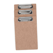 IVEI Clip Pad Writing Boards | Examination Board, Drawing Pad & Note-Taking Board | MDF A5 Plain - Set of 3 | School, Office and Home use (Plain Set 3)