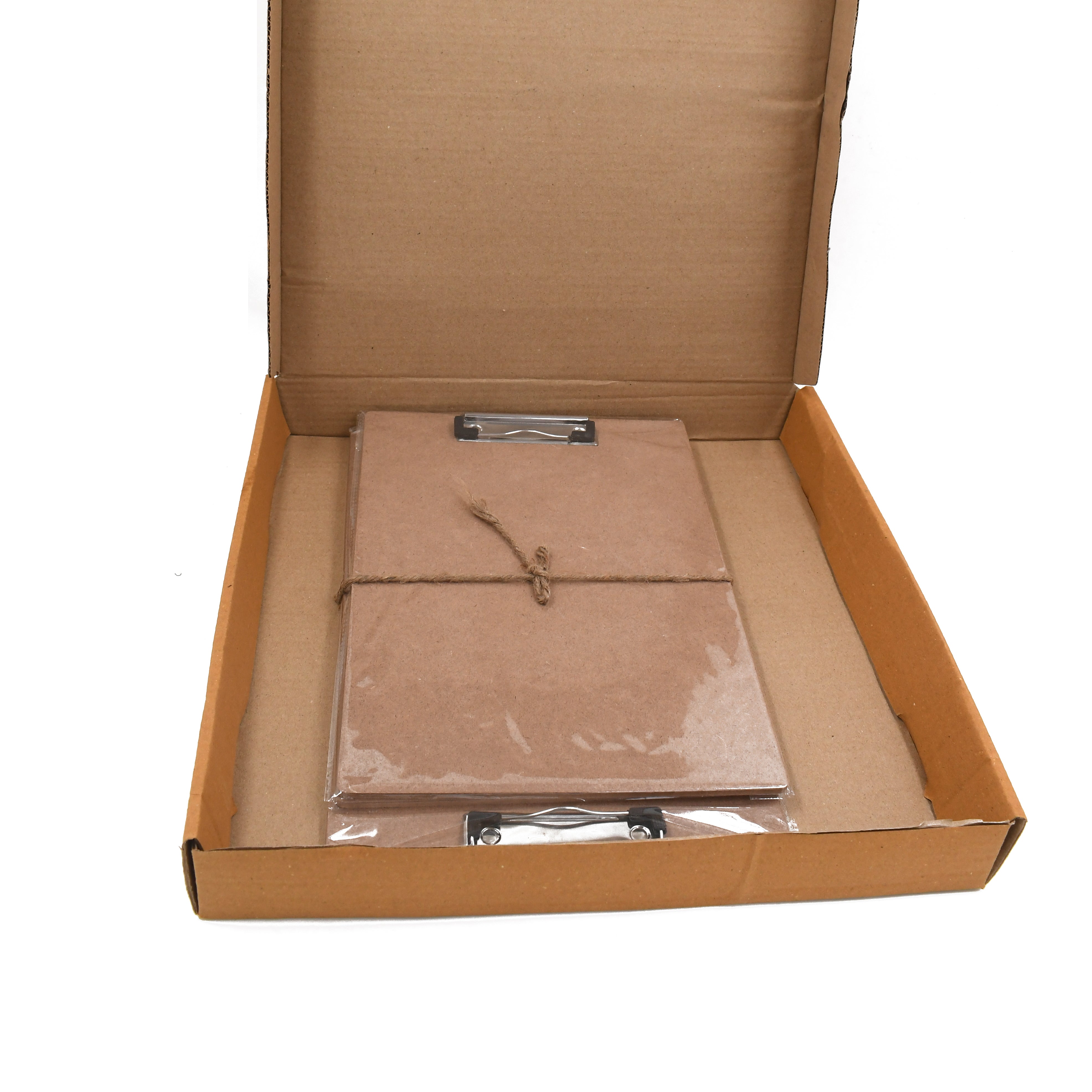 IVEI Clip Pad Writing Board | Examination Board, Drawing Pad & Note-Taking Board | MDF A4 Plain - Set of 3 | Exam Pad | School Supplies (Plain)