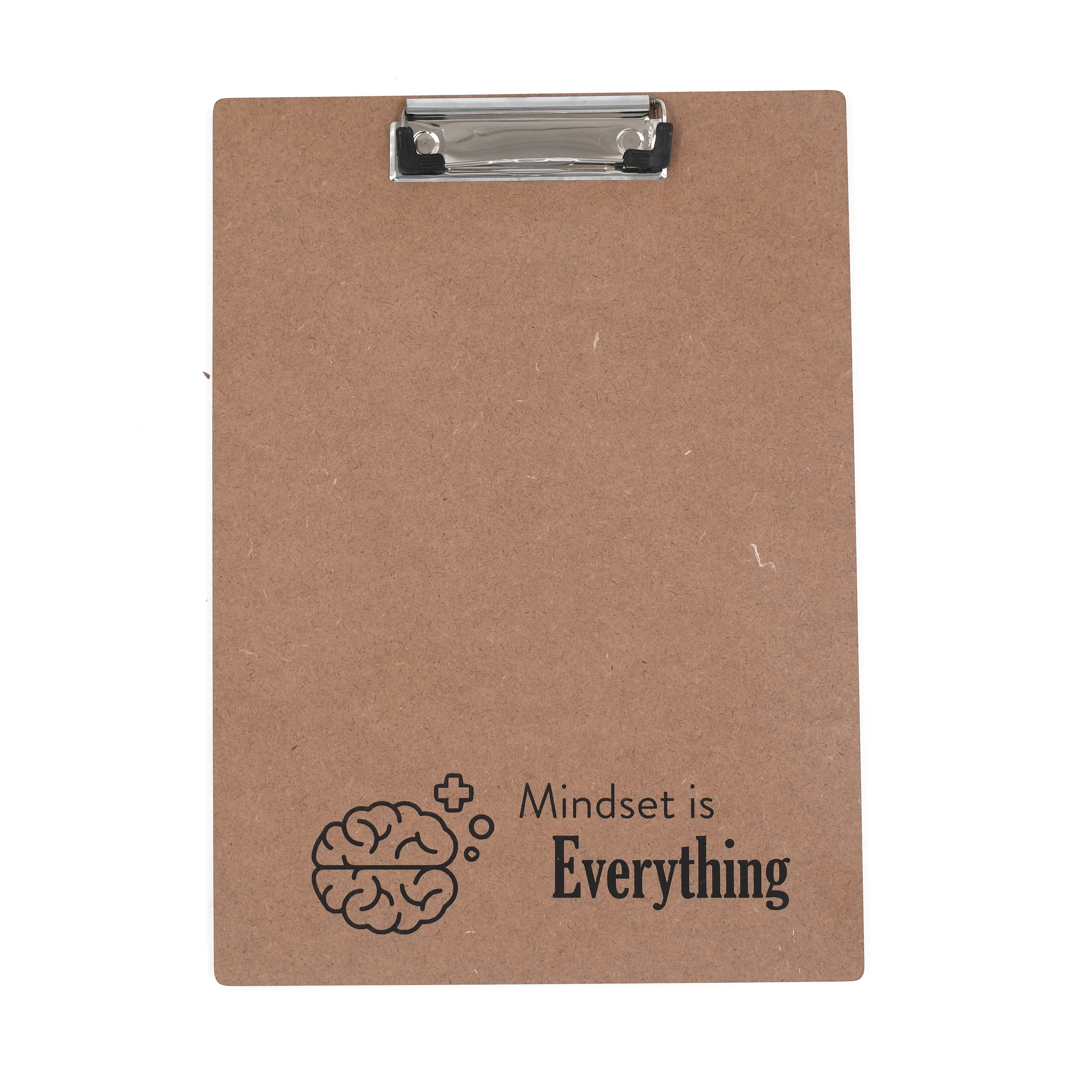 IVEI Clip Pad Writing Board | Examination Board, Drawing Pad & Note-Taking Board with Quotes | MDF A4 Plain - Set of 3 | School, Office and Home use