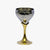 ESPLANADE Brass Engraved Wine Glass, Metal Goblet, Champagne Flutes, Royal Medieval Chalice Vintage Coupe, Diwali Gift, Wedding Anniversary Gift