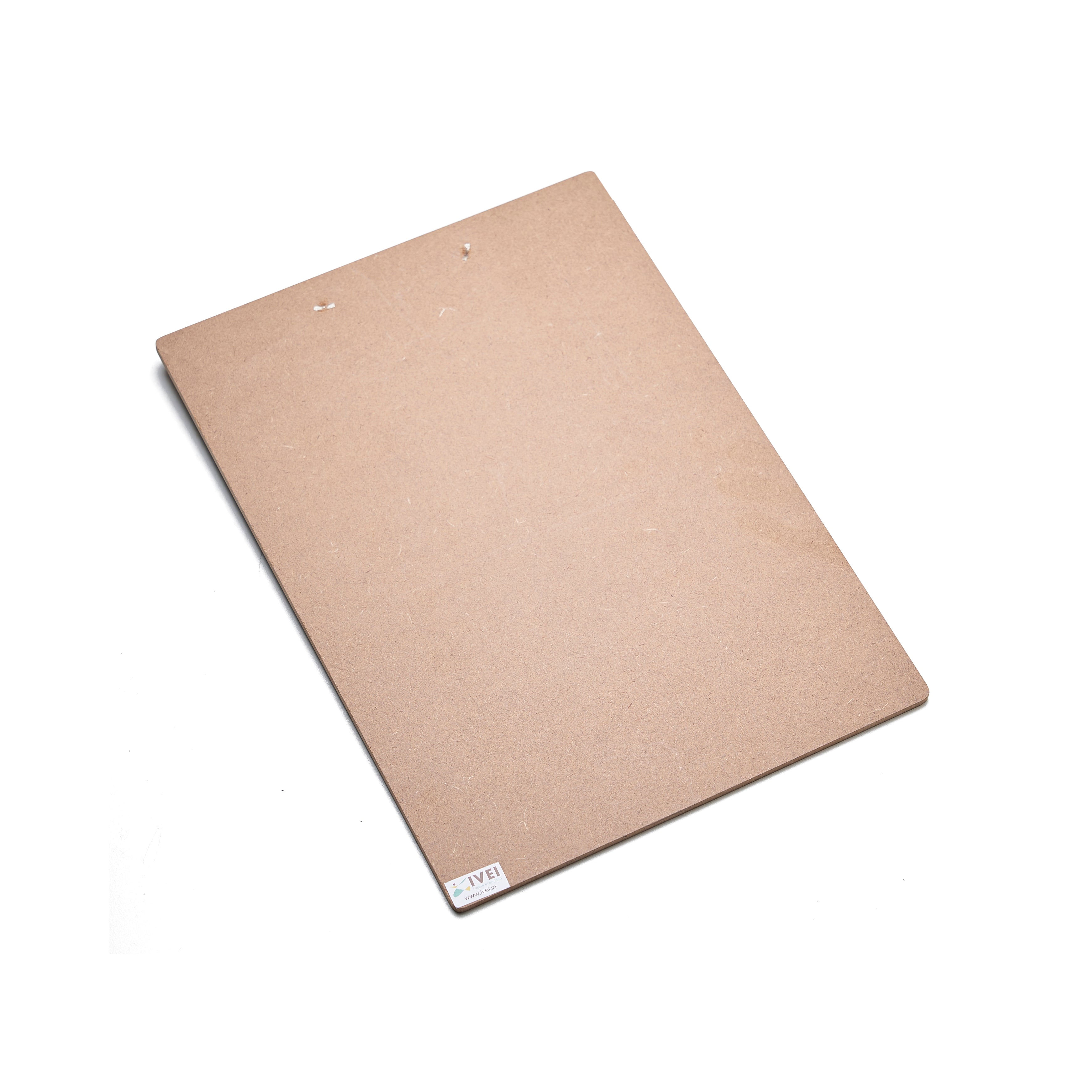 IVEI Clip Pad Writing Board | Examination Board, Drawing Pad & Note-Taking Board | MDF A4 Plain - Set of 3 | Exam Pad | School Supplies (Plain)