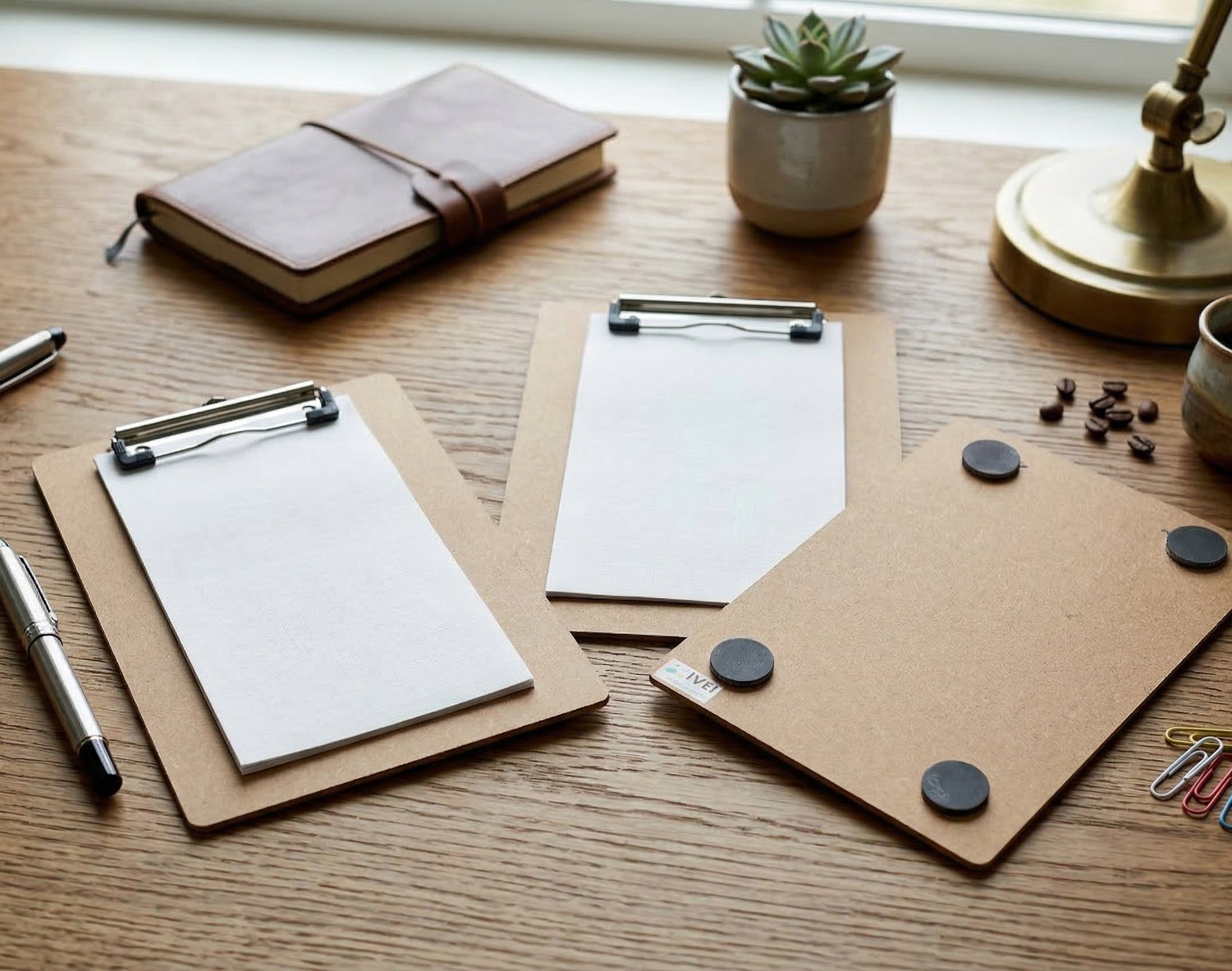 IVEI Magnetic Clipboard A5 Size - Pack of 3