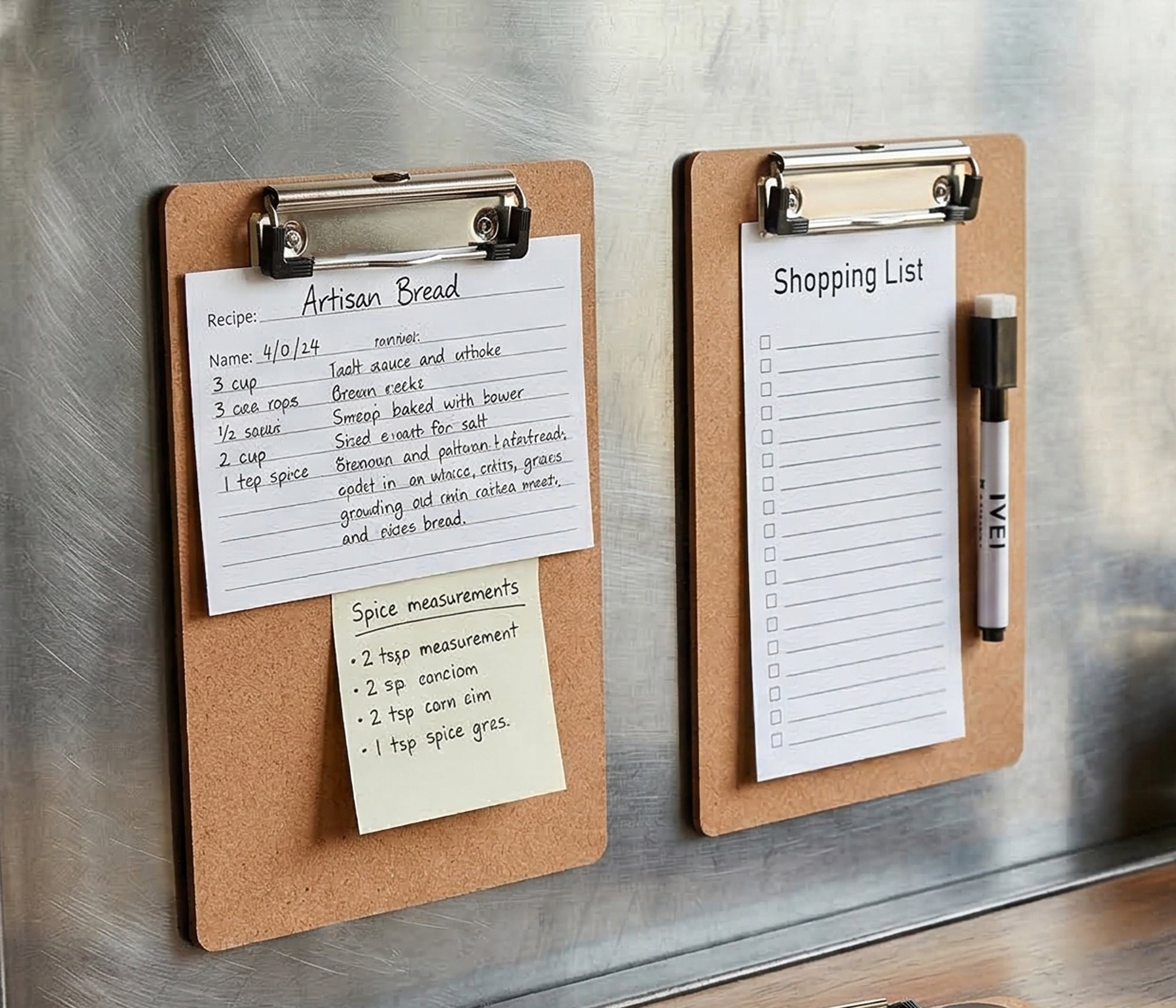 IVEI Magnetic Clipboard A5 Size - Pack of 3